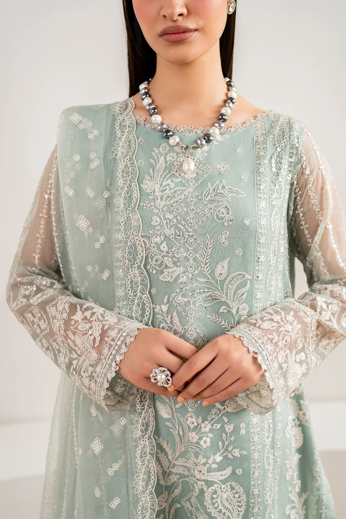 EMBROIDERED CHIFFON UF-680 - Image 5