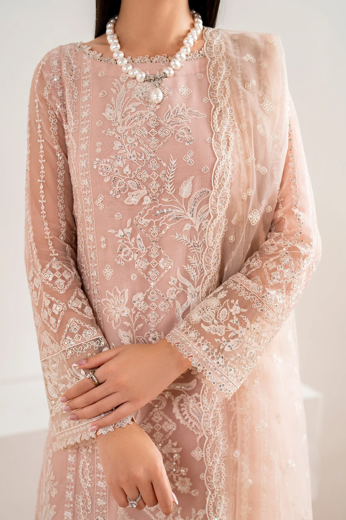 EMBROIDERED CHIFFON UF-681 - Image 6