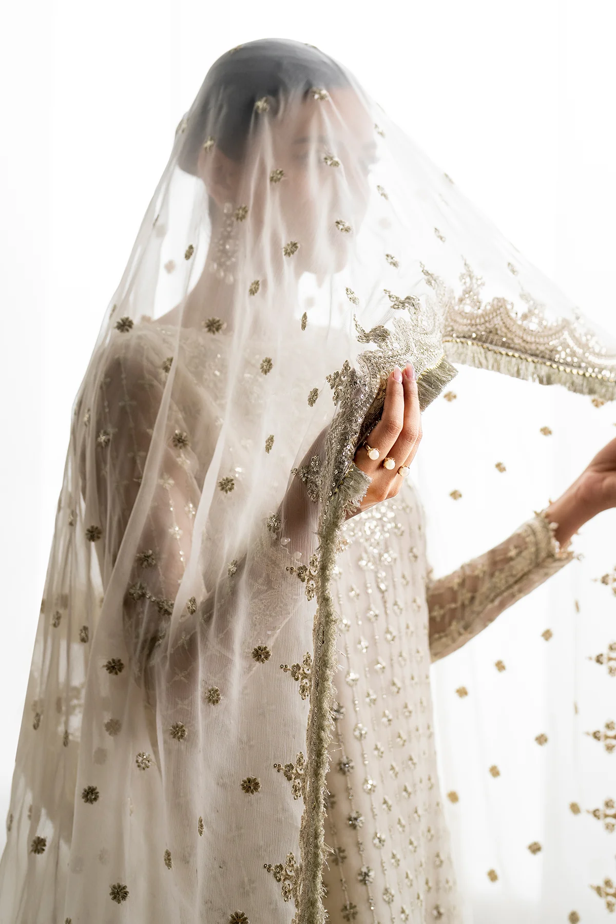 EMBROIDERED CHIFFON UF-687 - Image 8