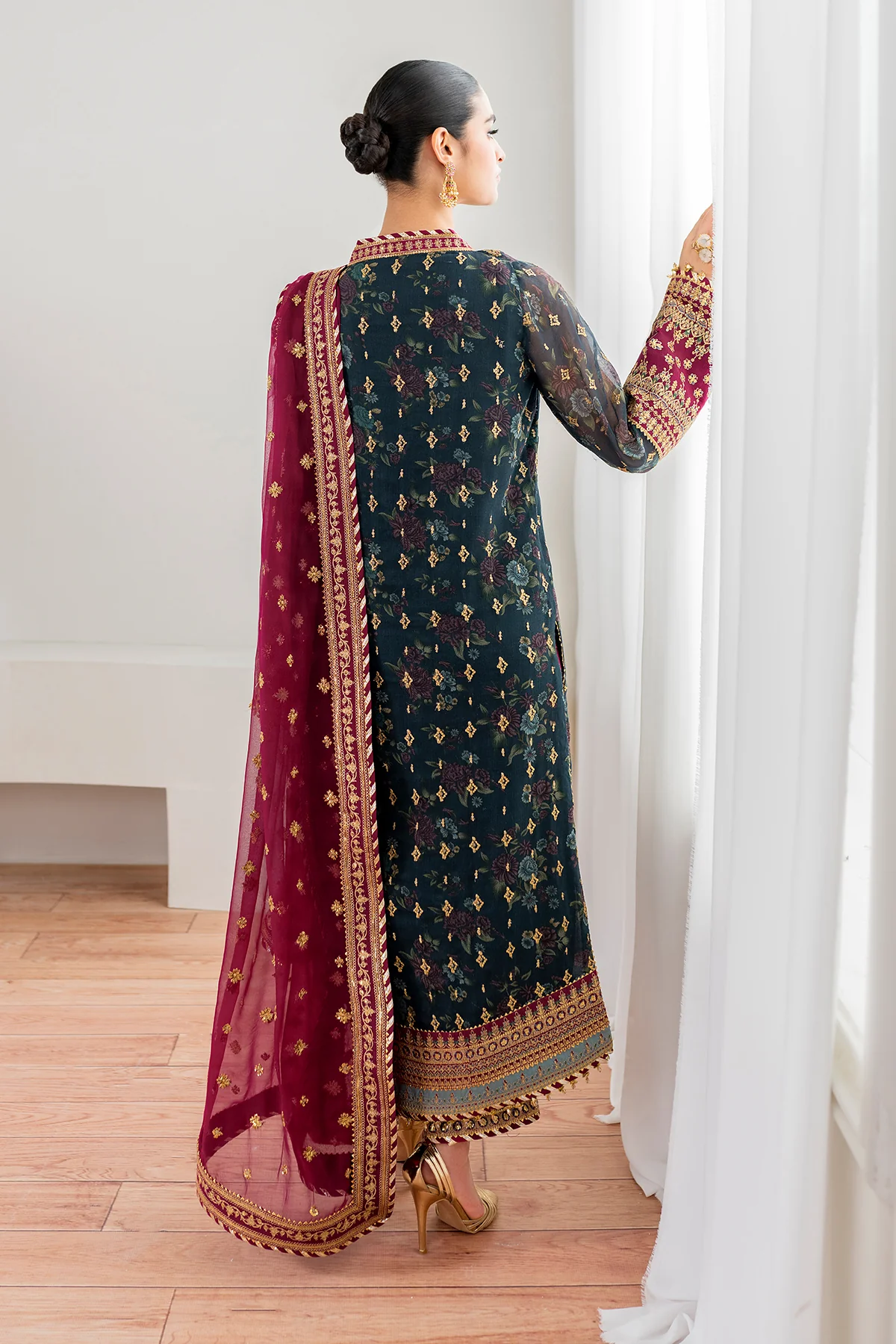 EMBROIDERED CHIFFON SF-689 - Image 2