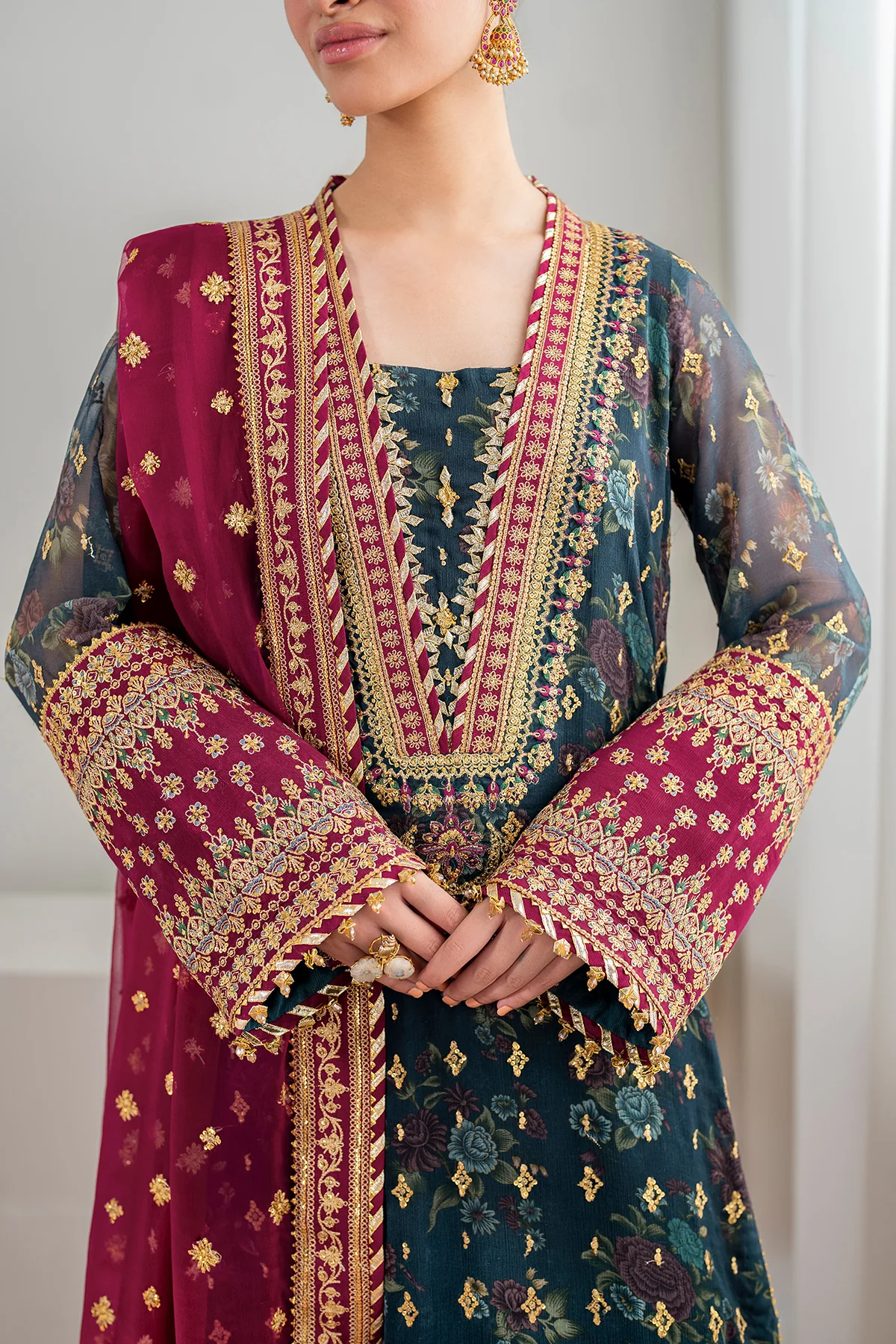 EMBROIDERED CHIFFON SF-689 - Image 3