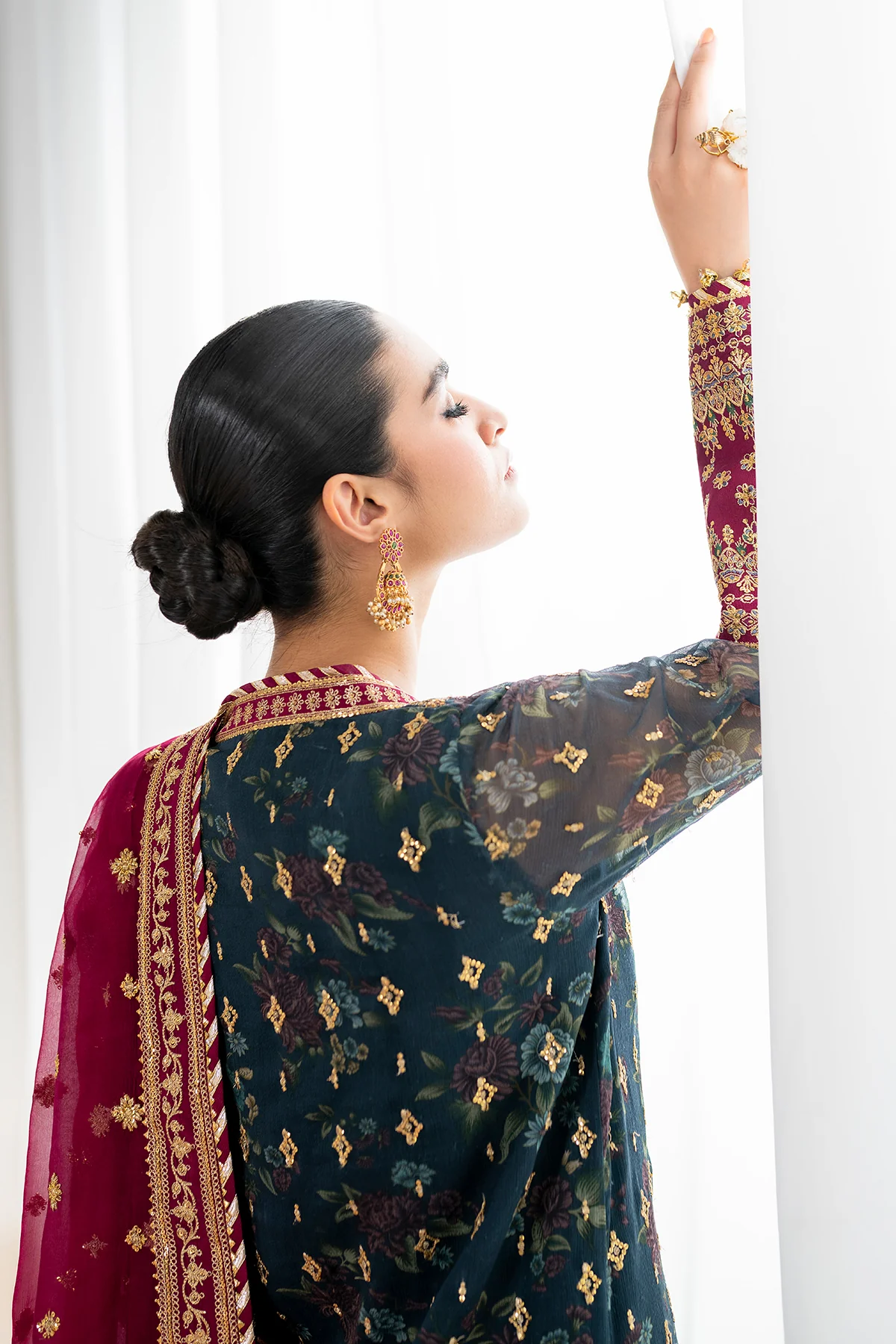 EMBROIDERED CHIFFON SF-689 - Image 4