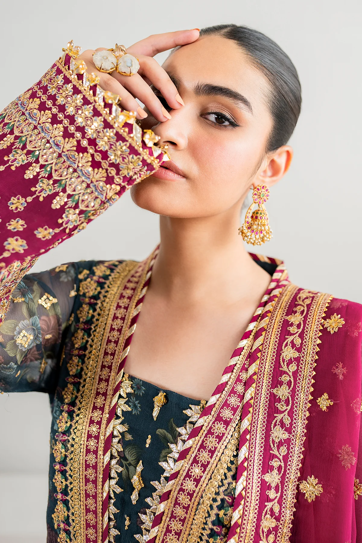 EMBROIDERED CHIFFON SF-689 - Image 5