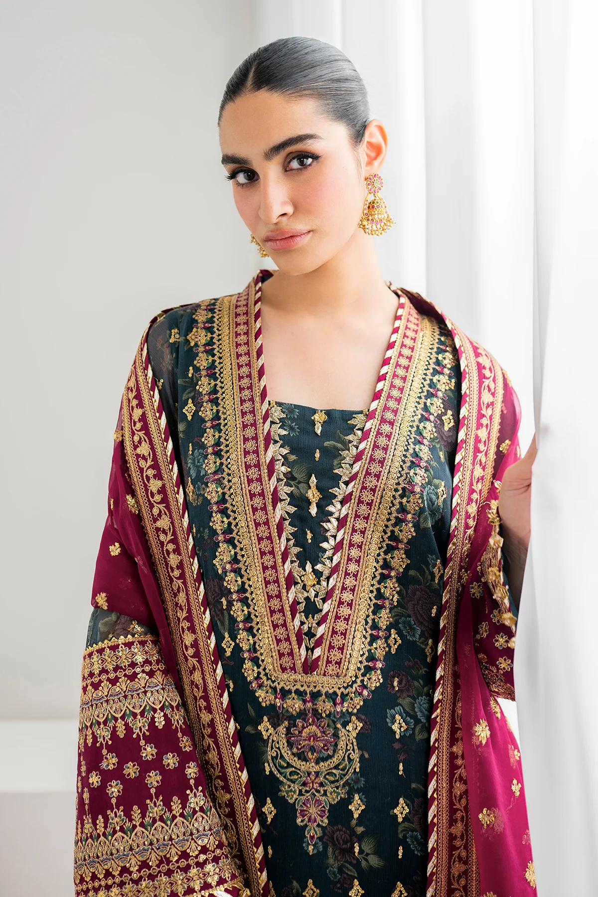 EMBROIDERED CHIFFON SF-689 - Image 7