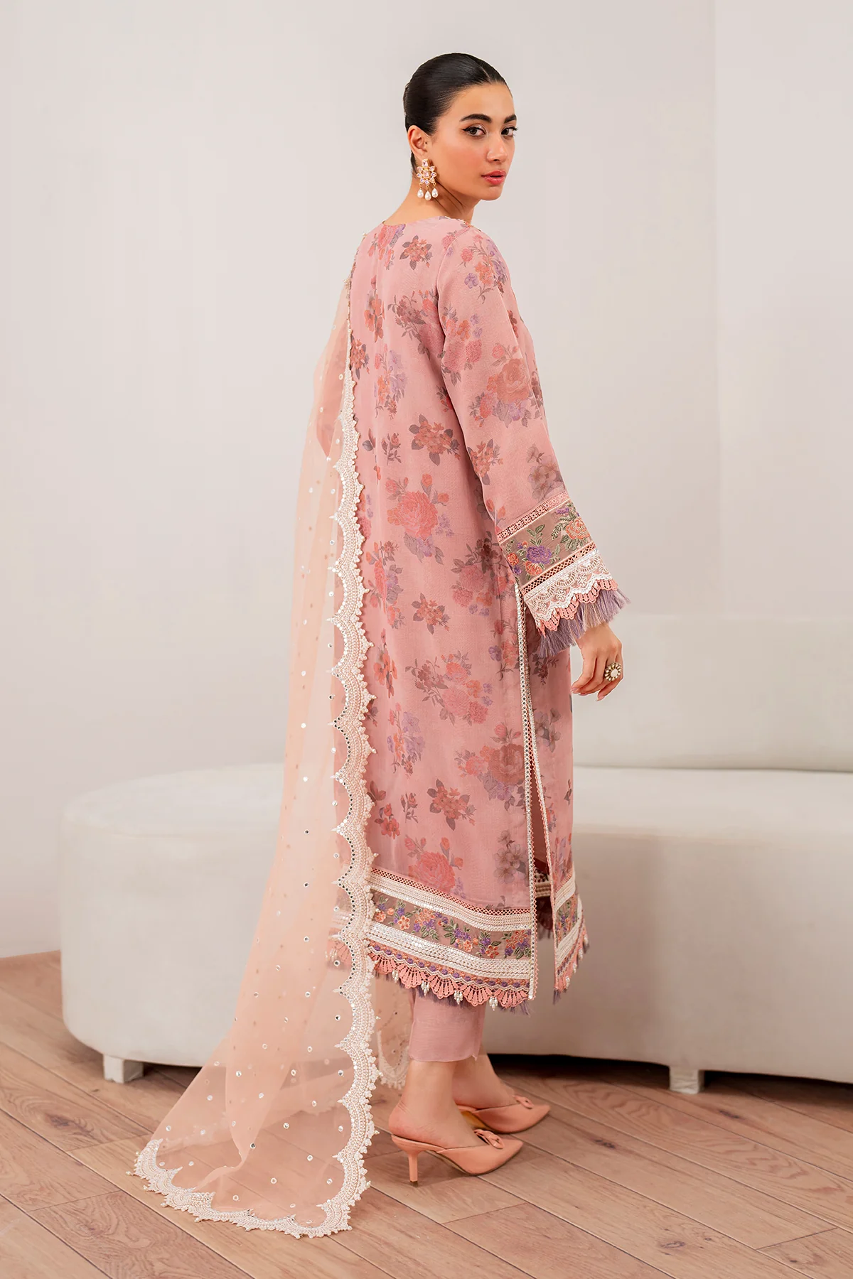 EMBROIDERED CHIFFON UF-705 - Image 2