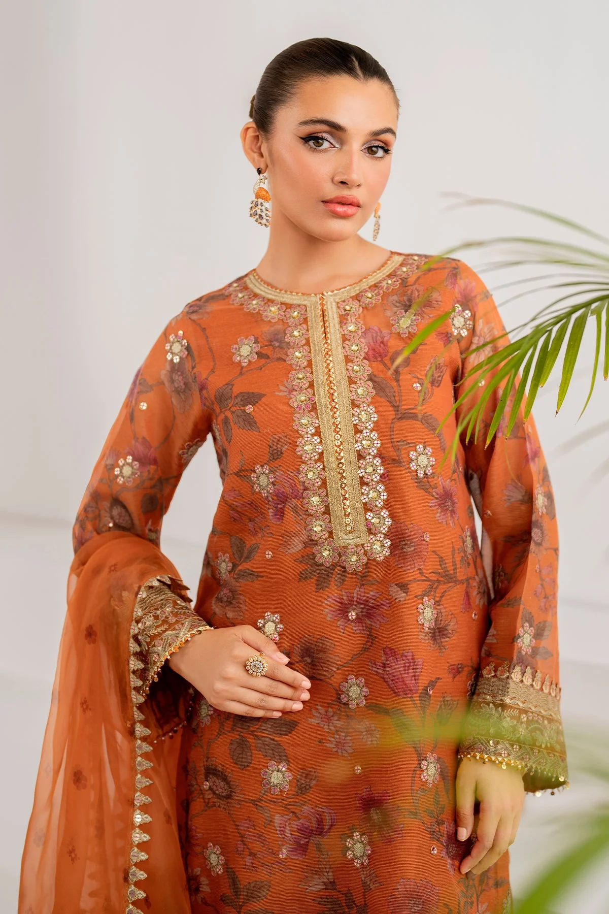 EMBROIDERED COTTON NET SF-701 - Image 4