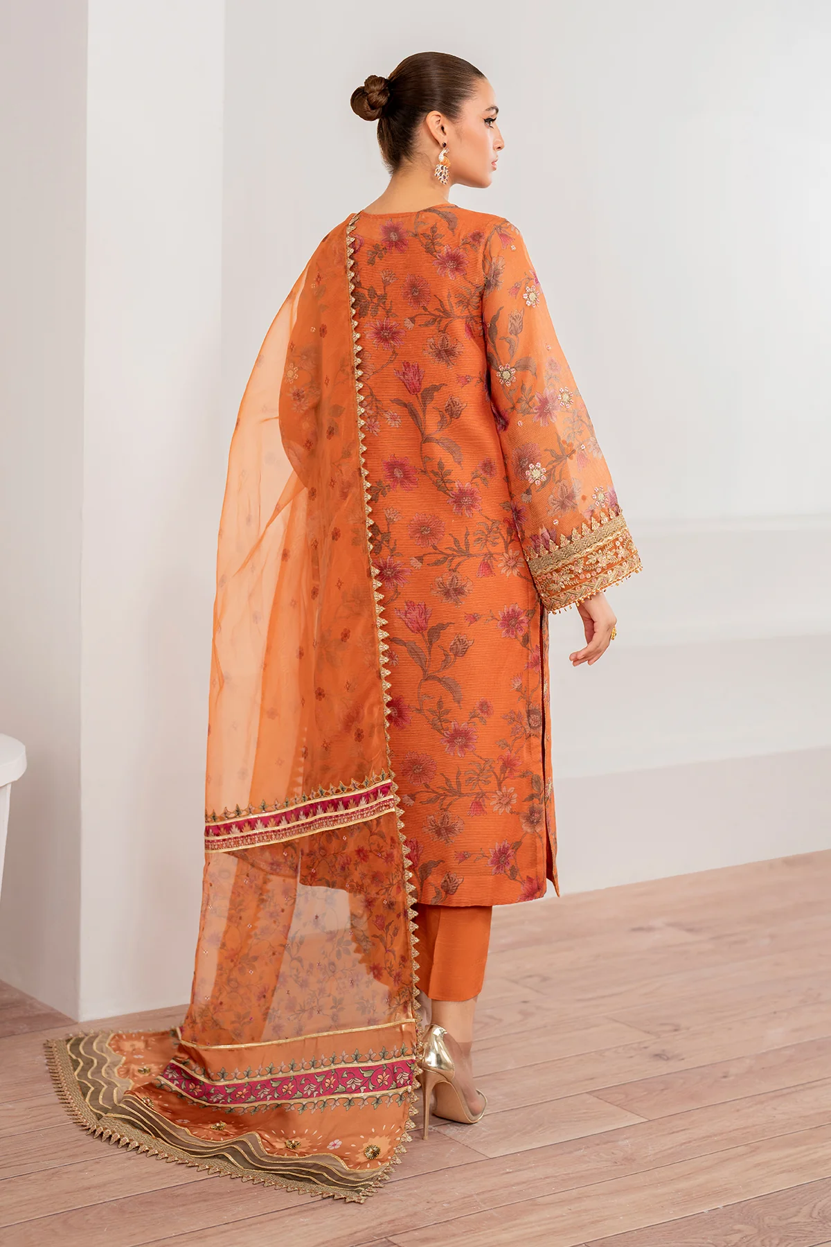 EMBROIDERED COTTON NET UF-701 - Image 3