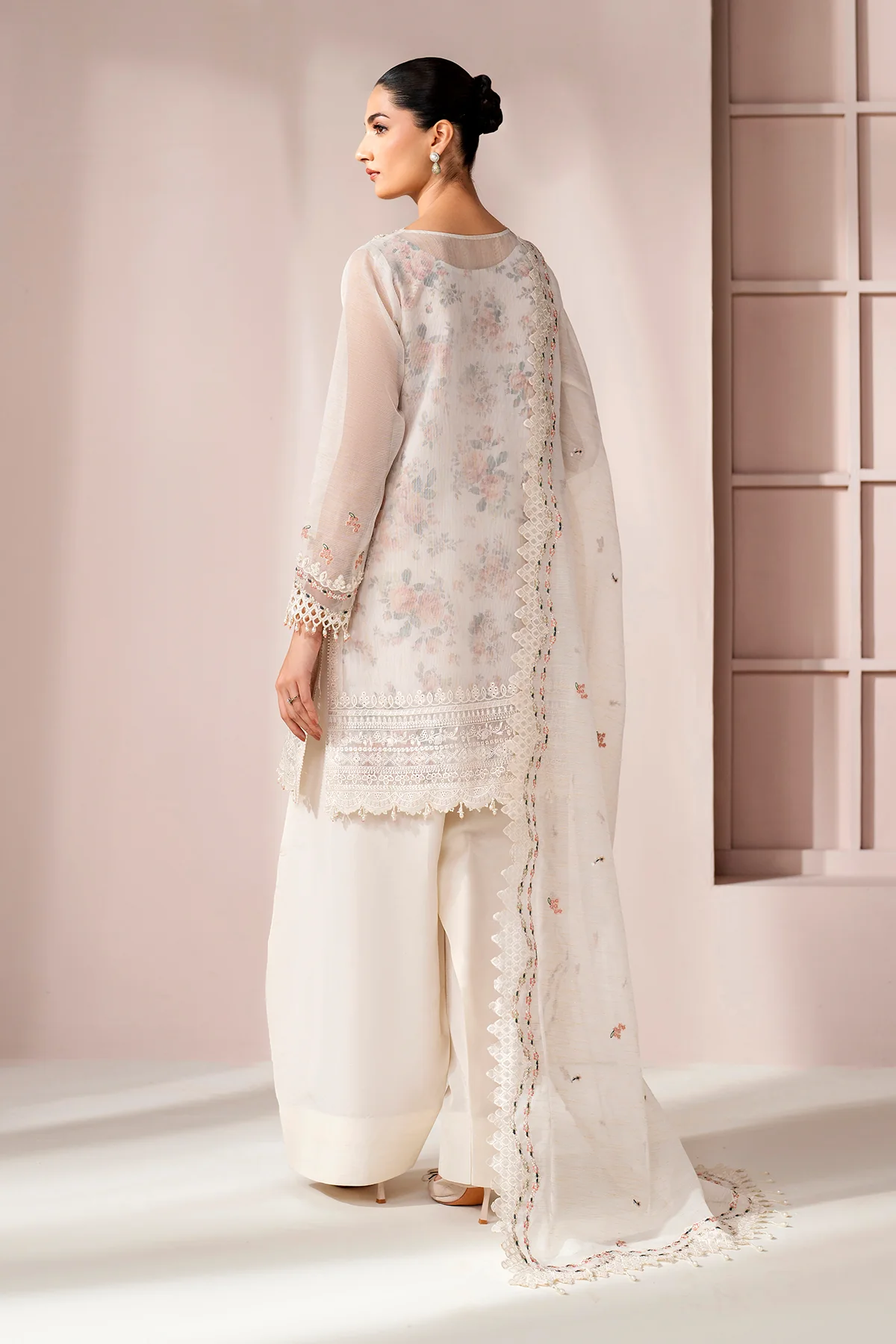 EMBROIDERED COTTON PATTI SF-4187 - Image 2