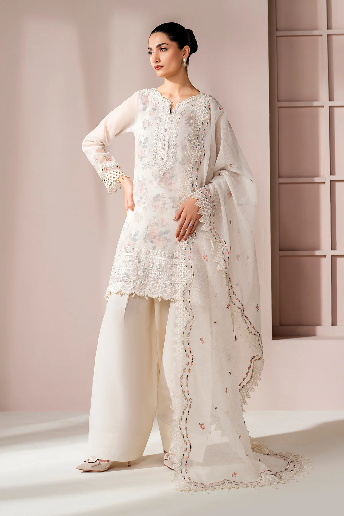EMBROIDERED COTTON PATTI SF-4187 - Image 4