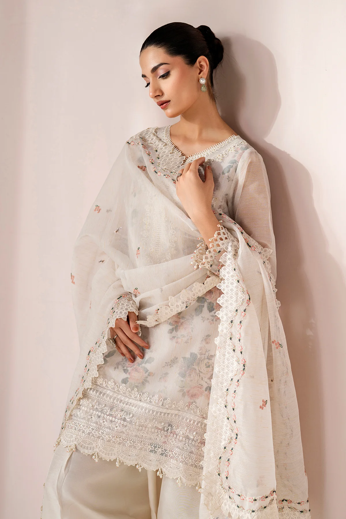 EMBROIDERED COTTON PATTI SF-4187 - Image 6