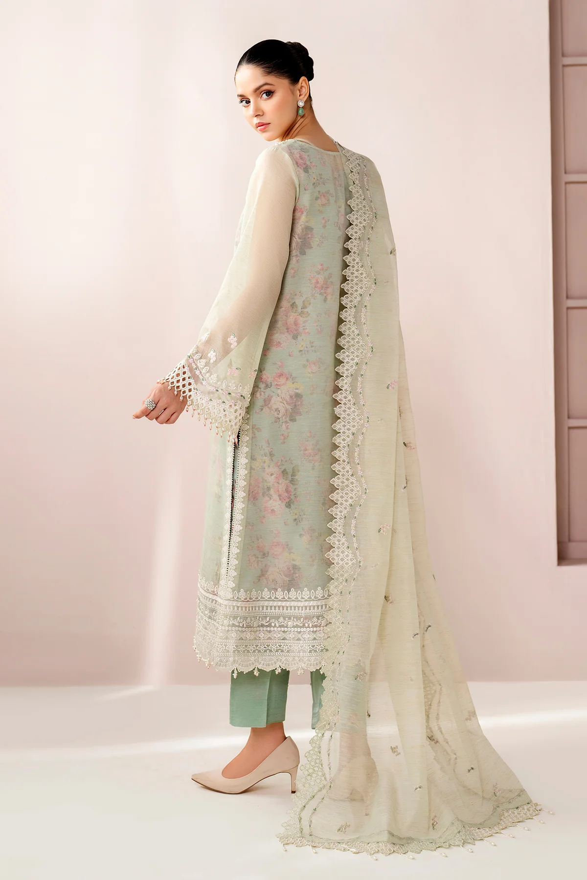 EMBROIDERED COTTON PATTI SF-4188 - Image 2