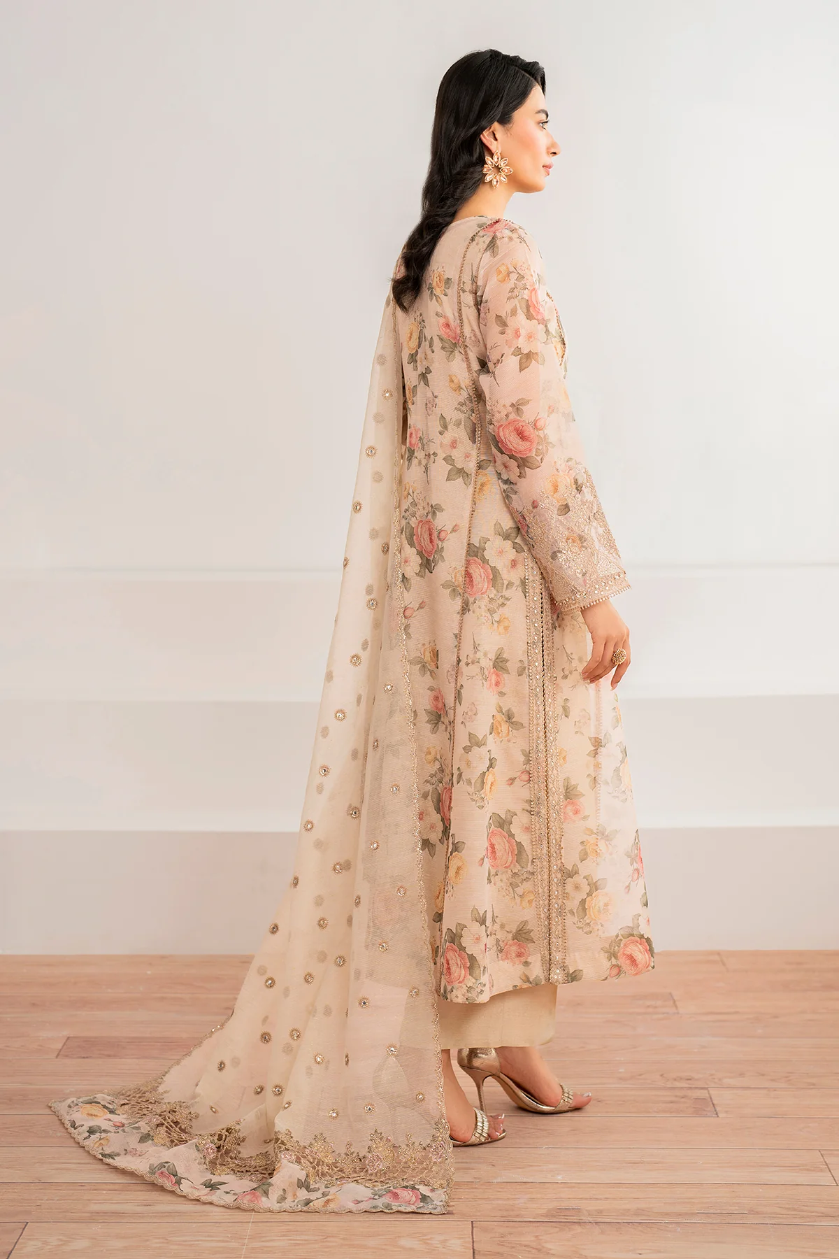 EMBROIDERED COTTON PATTI UF-691 - Image 2