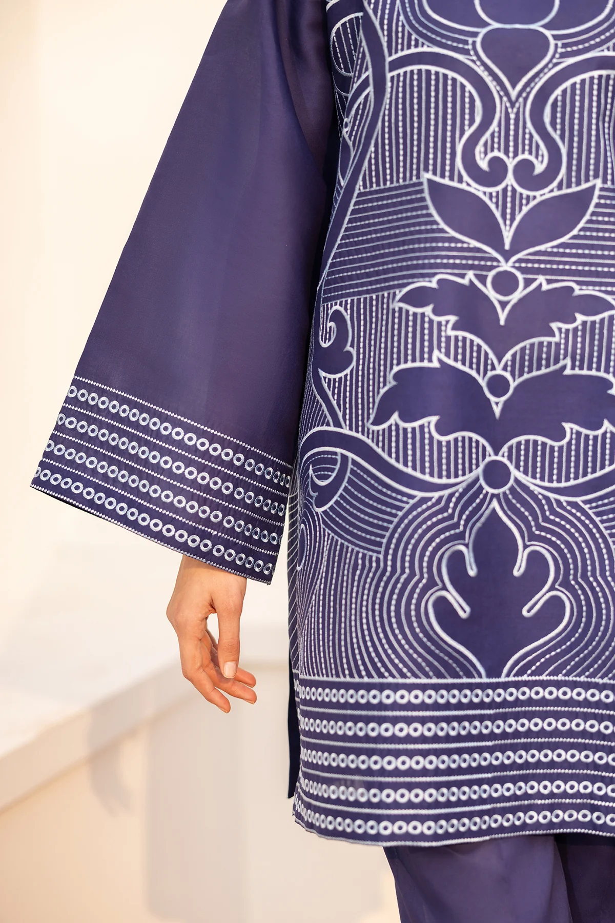EMBROIDERED JACQUARD LAWN PR-1110 - Image 5