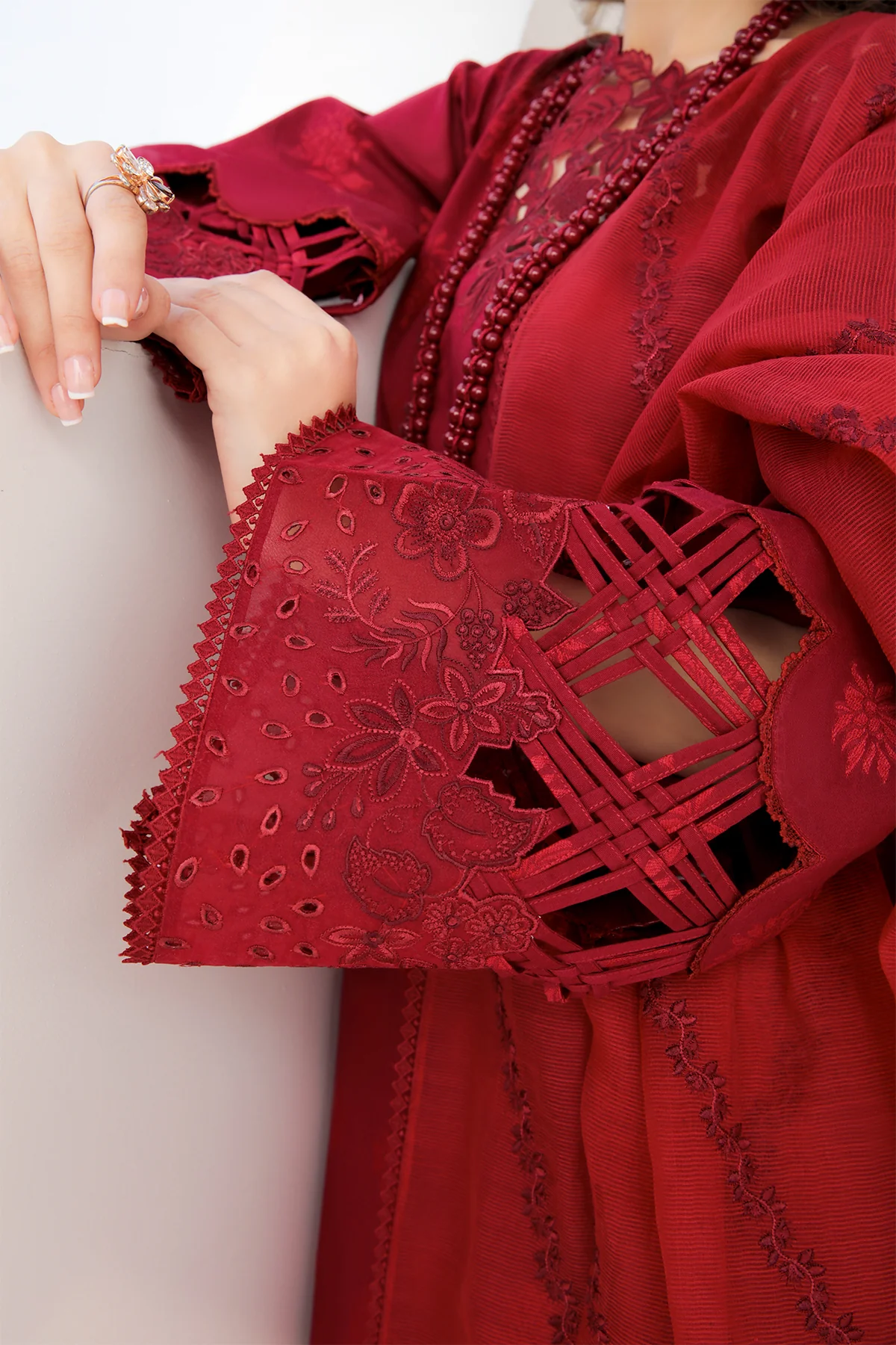 EMBROIDERED JACQUARD LAWN SF-300 - Image 5