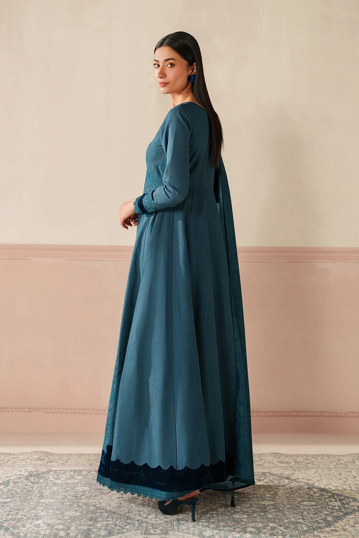 EMBROIDERED KHADDAR PR-1234 - Image 2