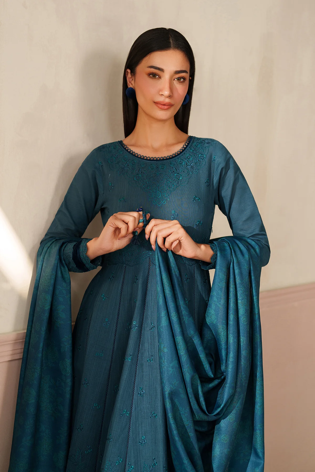 EMBROIDERED KHADDAR PR-1234 - Image 6