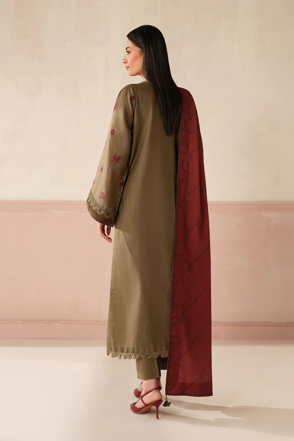 EMBROIDERED KHADDAR PR-1236 - Image 2