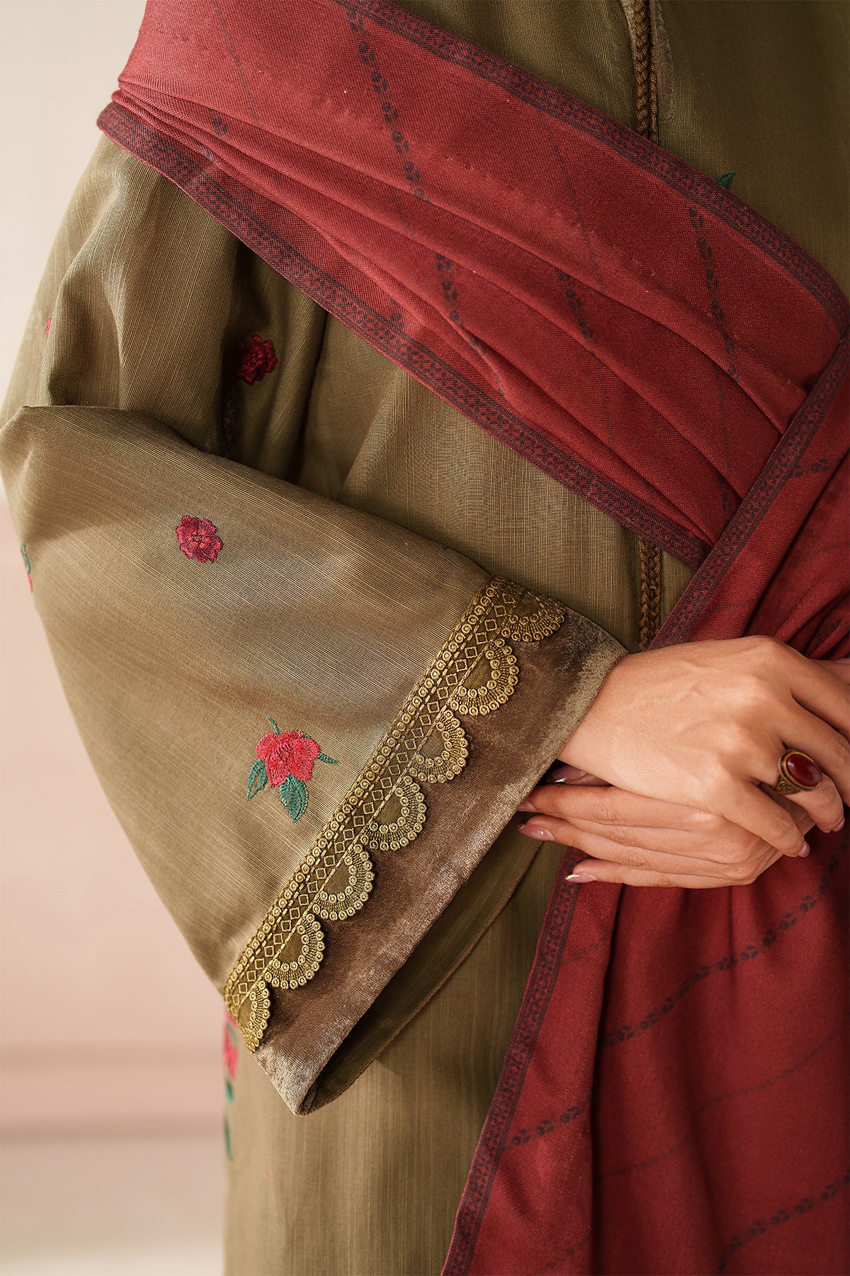 EMBROIDERED KHADDAR PR-1236 - Image 3
