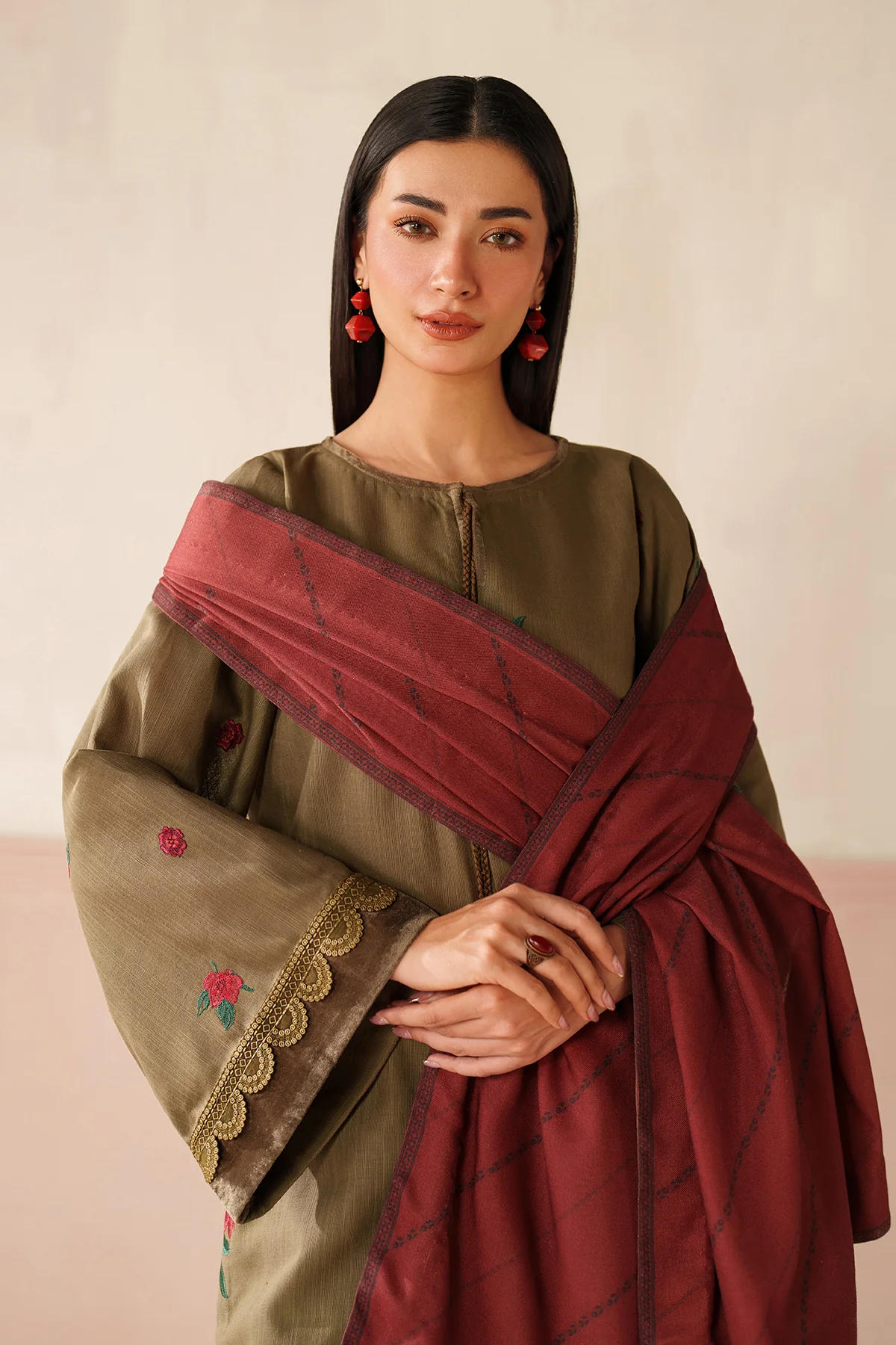 EMBROIDERED KHADDAR PR-1236 - Image 5