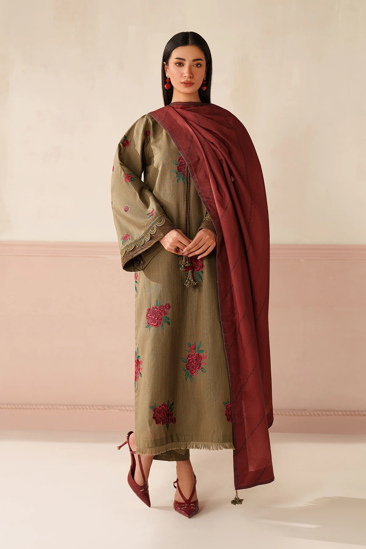 EMBROIDERED KHADDAR PR-1236 - Image 6