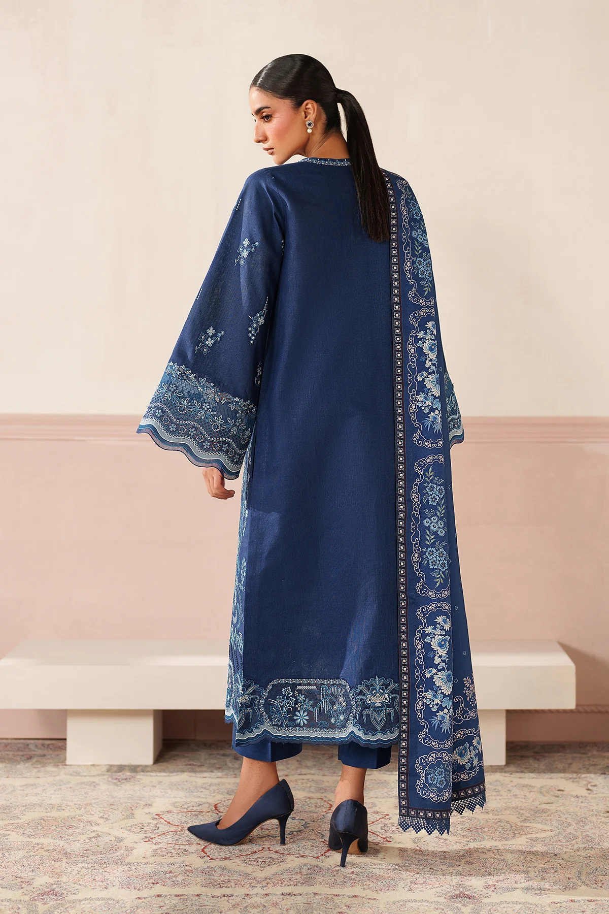 EMBROIDERED KHADDAR UF-4352 - Image 2