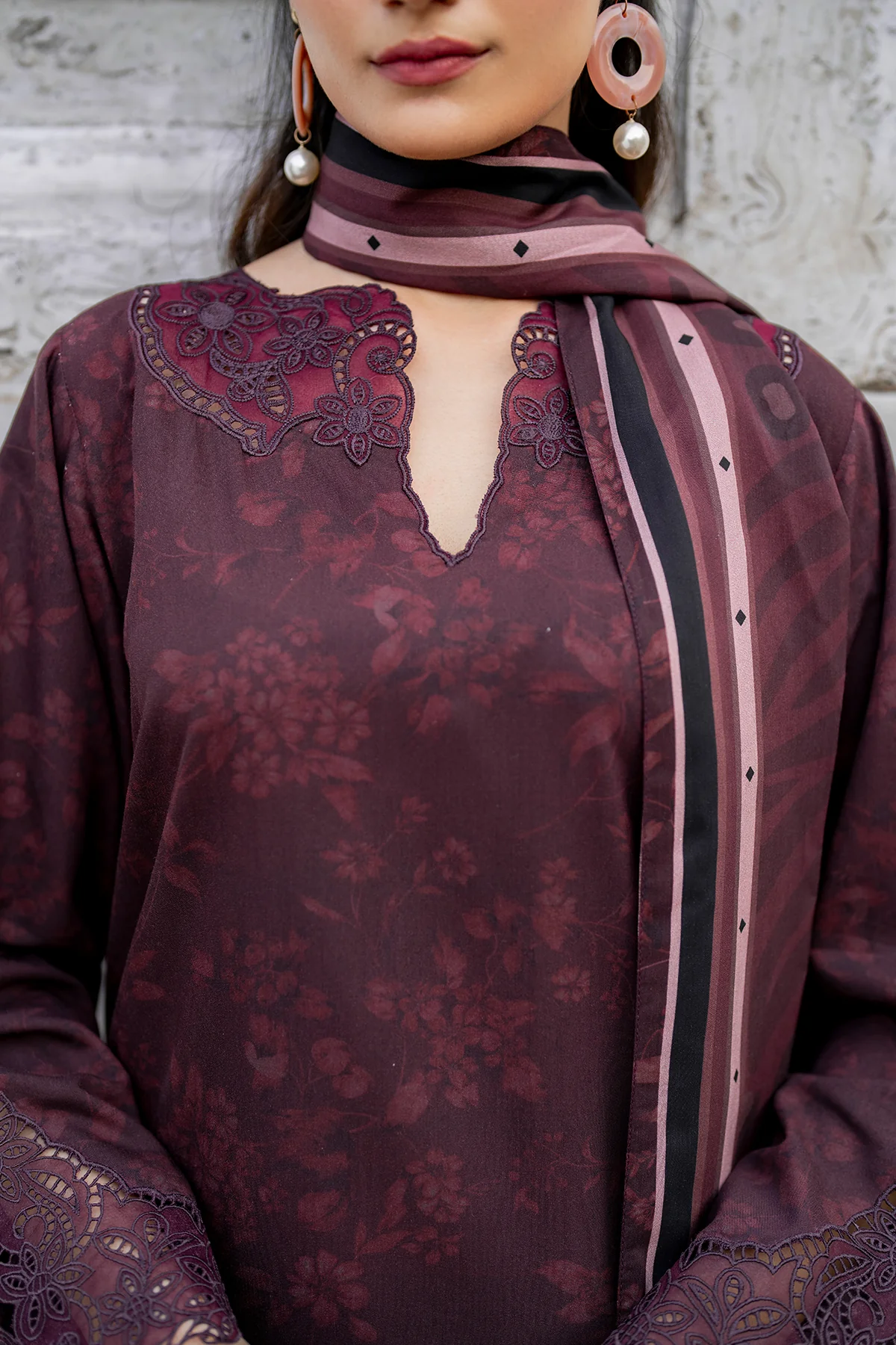 EMBROIDERED KHADDAR UF-721 - Image 5