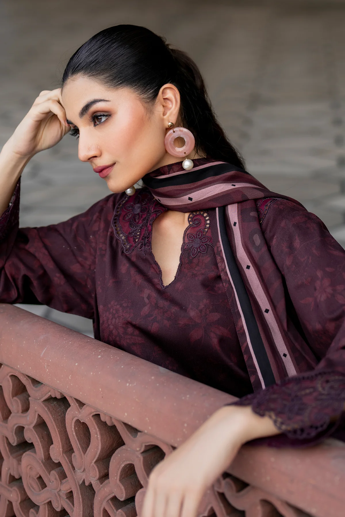 EMBROIDERED KHADDAR UF-721 - Image 6