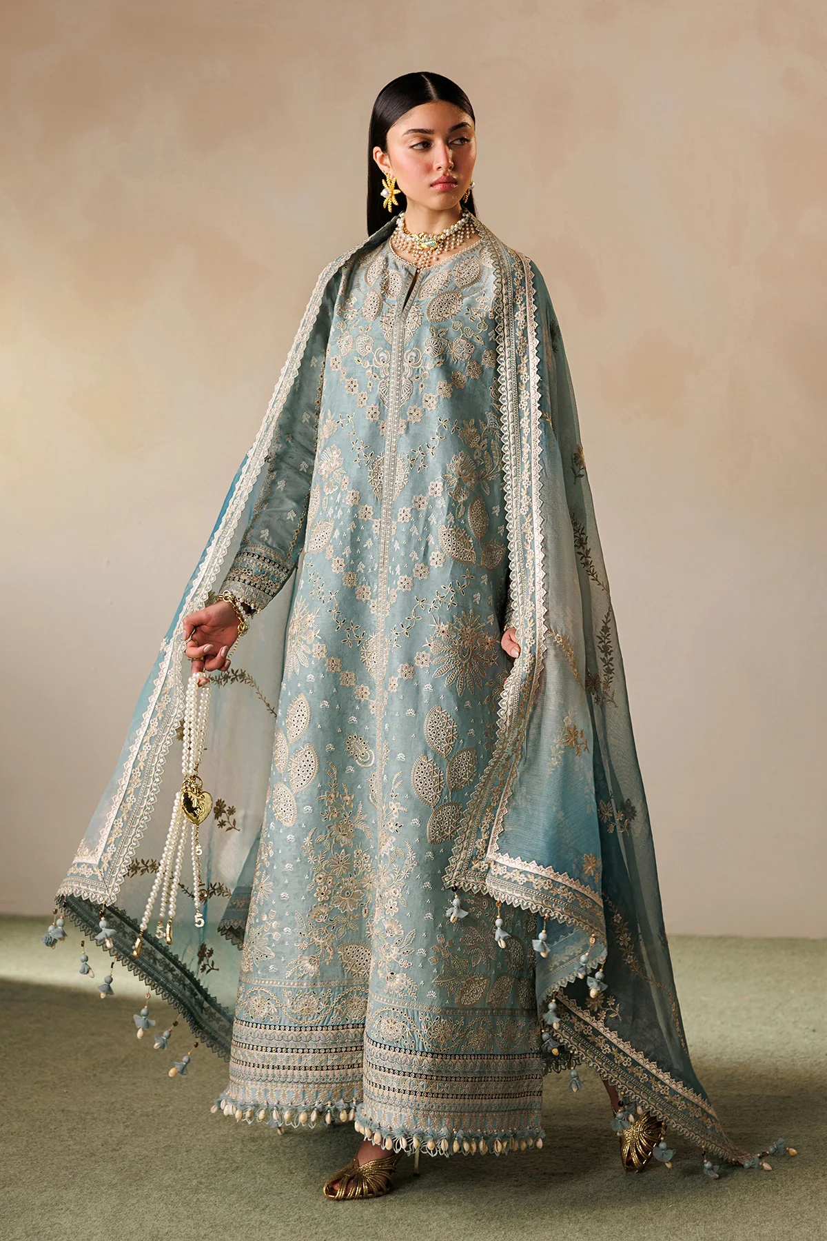 EMBROIDERED LAWN EL26-D01 STITCHED - Image 10