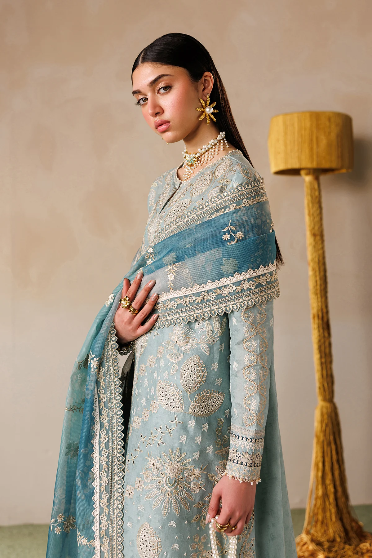 EMBROIDERED LAWN EL26-D01 STITCHED - Image 5