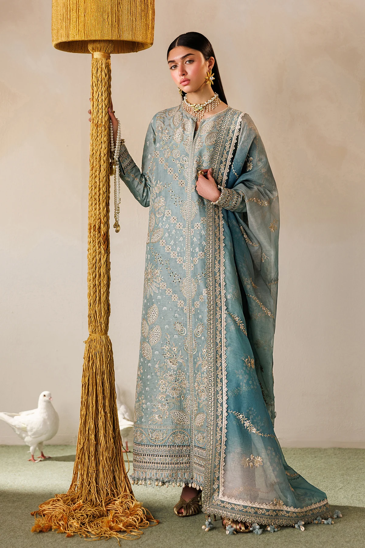 EMBROIDERED LAWN EL26-D01 STITCHED - Image 9
