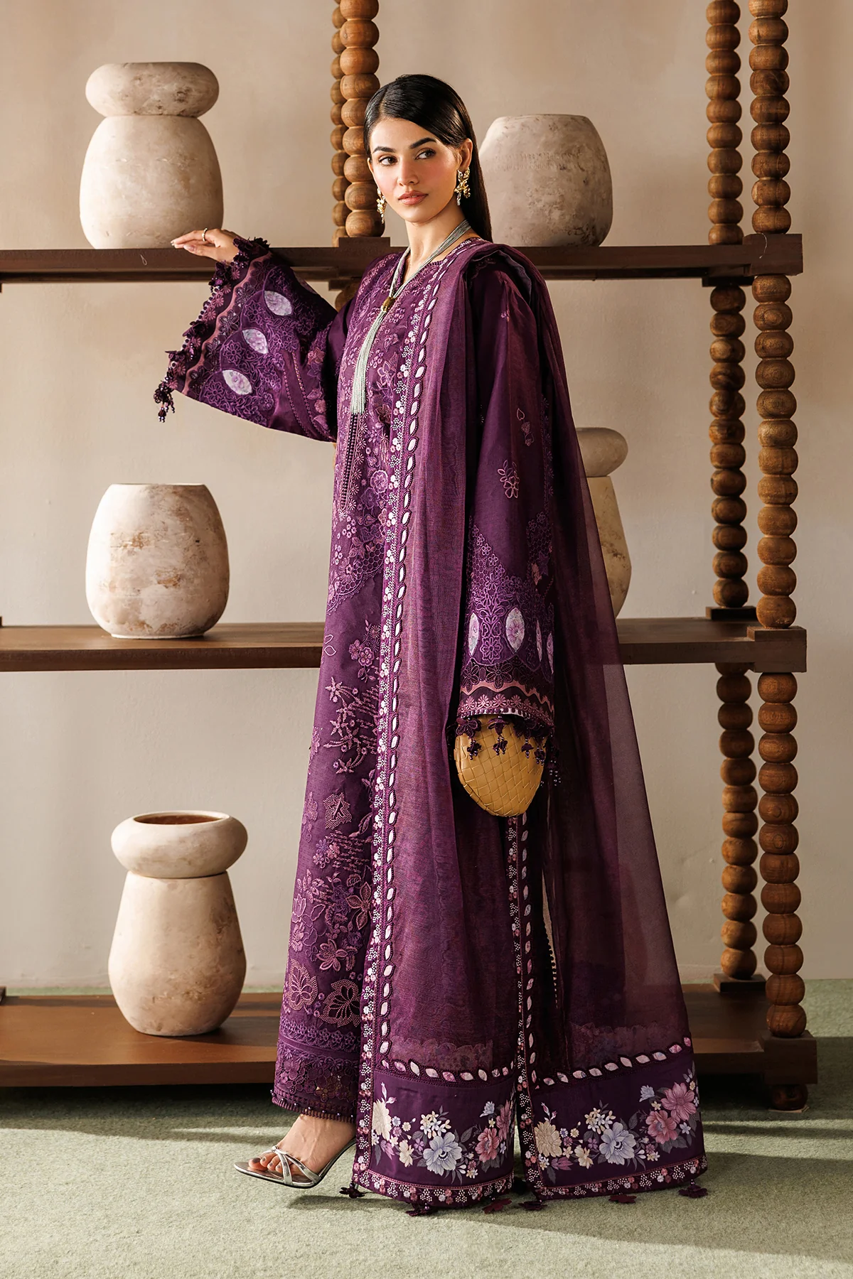 EMBROIDERED LAWN EL26-D02 UNSTITCHED - Image 10
