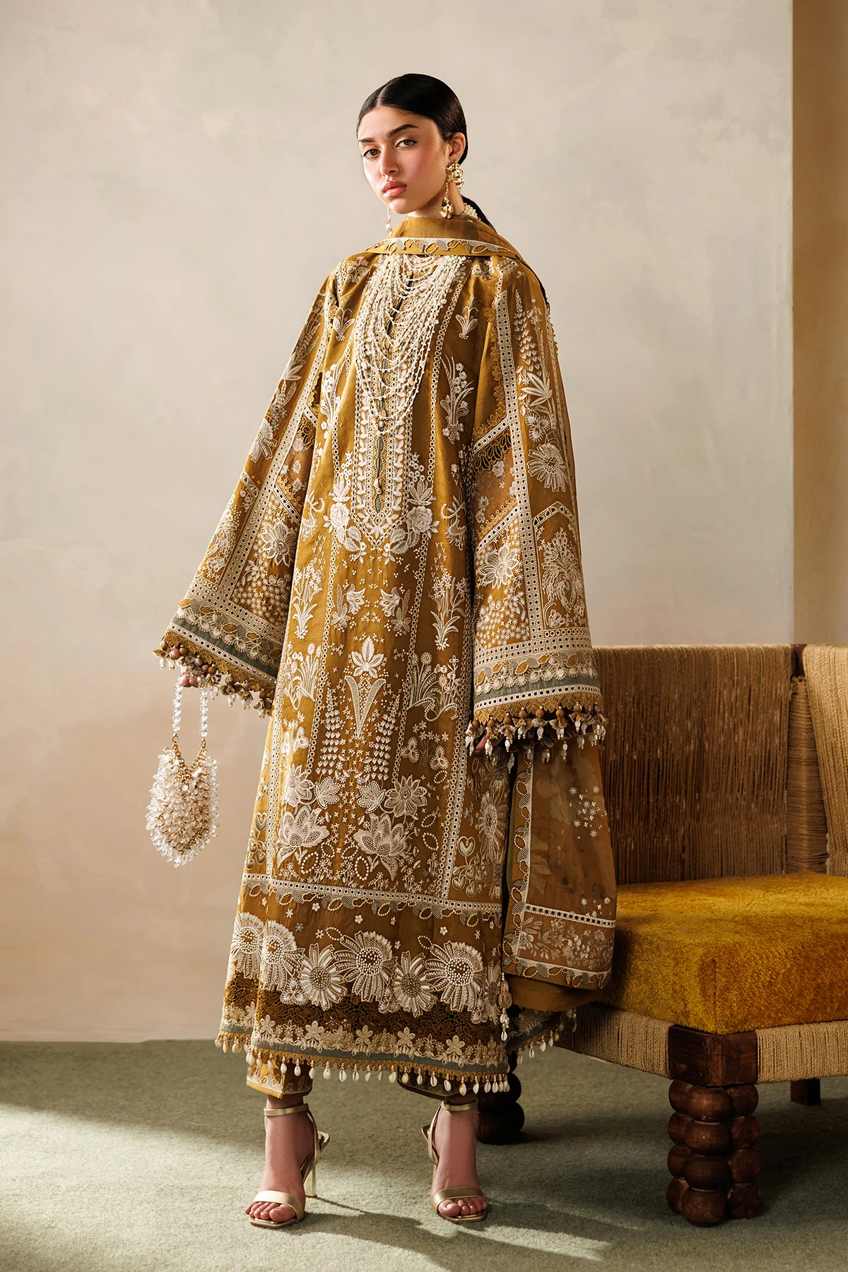 EMBROIDERED LAWN EL26-D07 STITCHED - Image 10