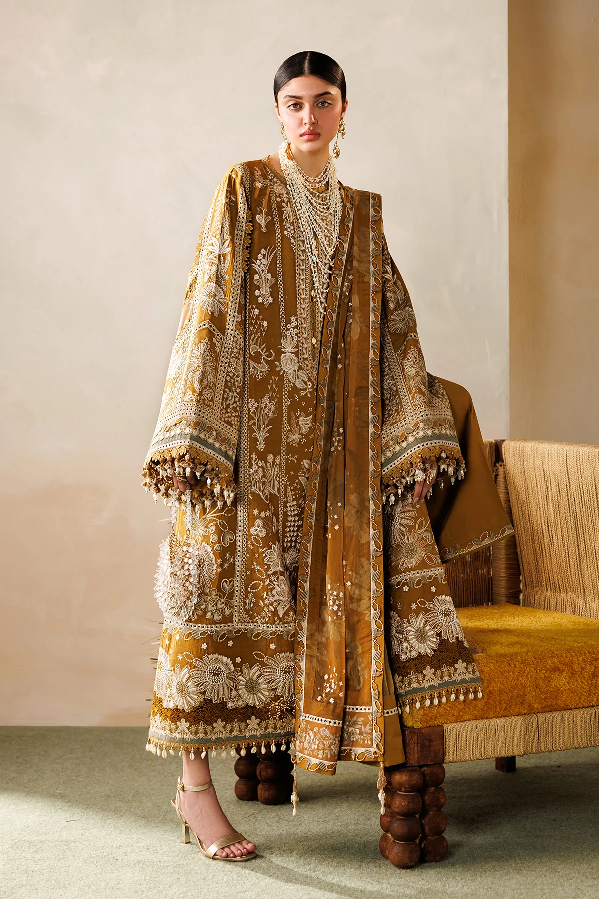 EMBROIDERED LAWN EL26-D07 STITCHED - Image 11