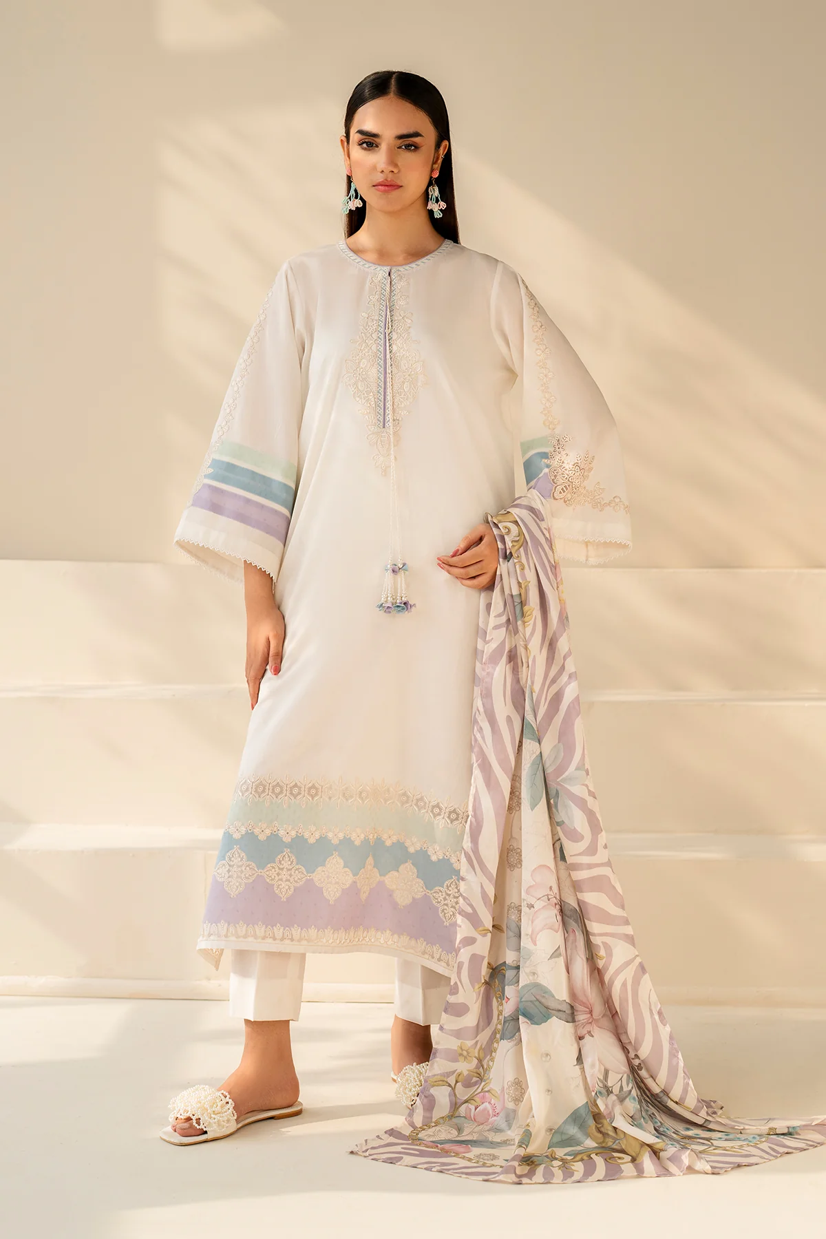 EMBROIDERED LAWN PR-1178