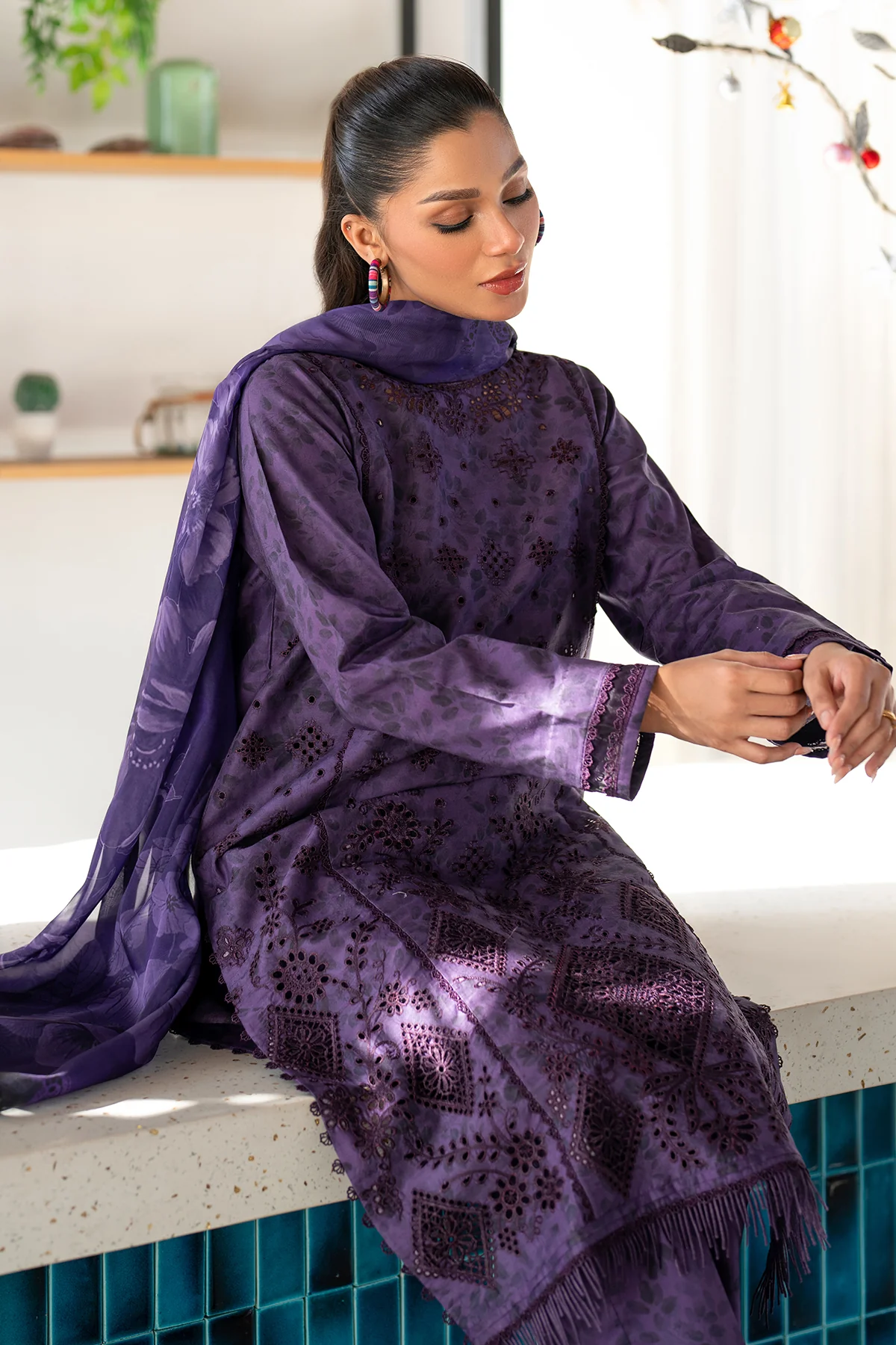 EMBROIDERED LAWN SF-4096 - Image 5