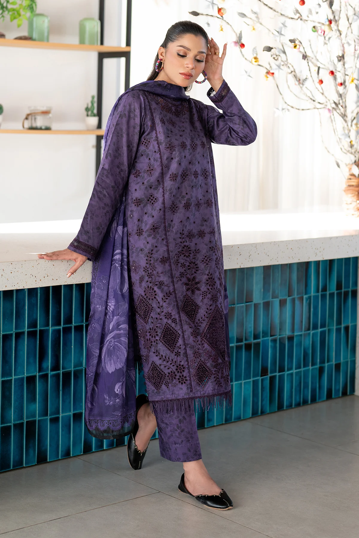 EMBROIDERED LAWN SF-4096 - Image 6