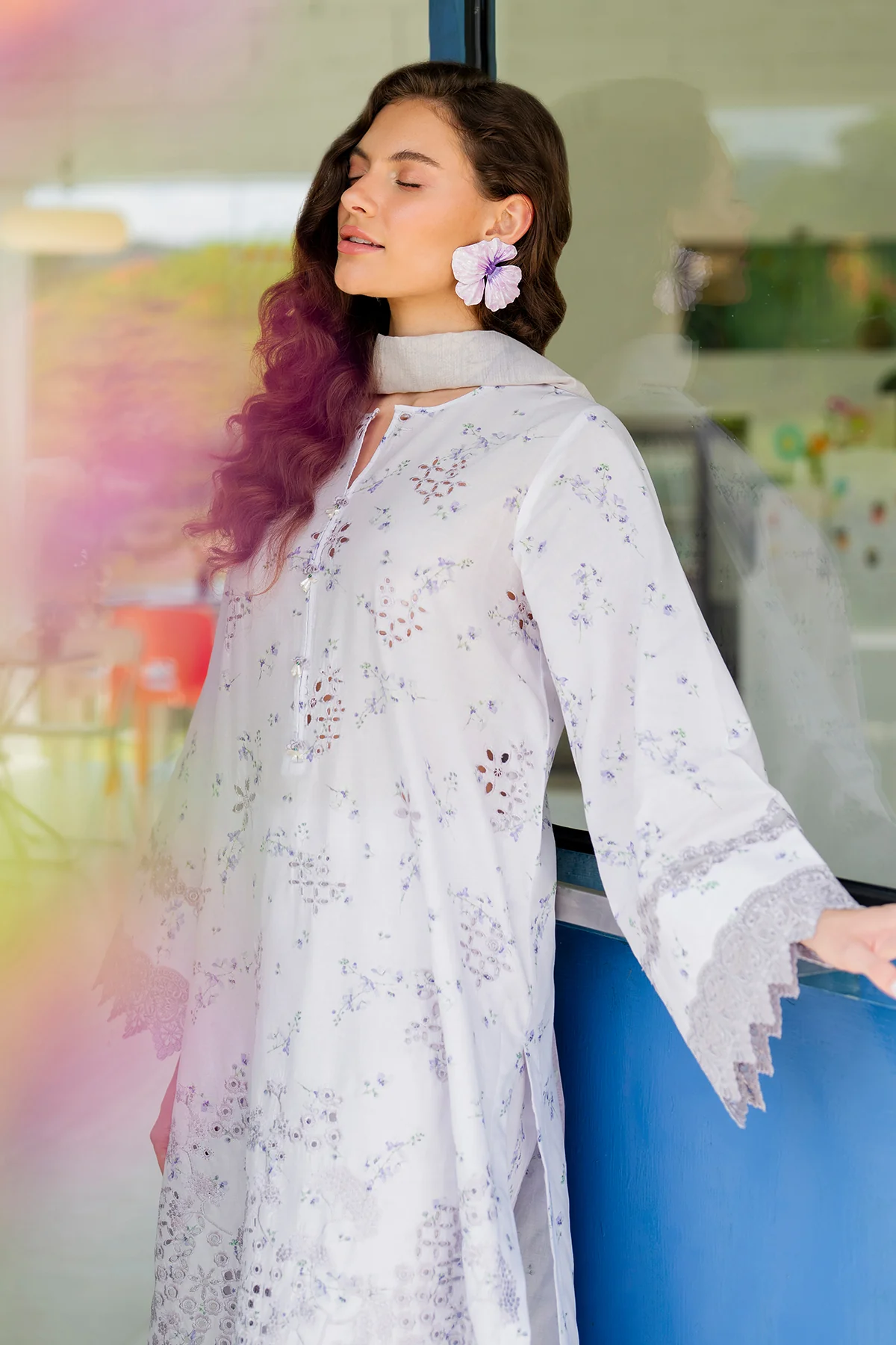 EMBROIDERED LAWN UF-4211 - Image 7