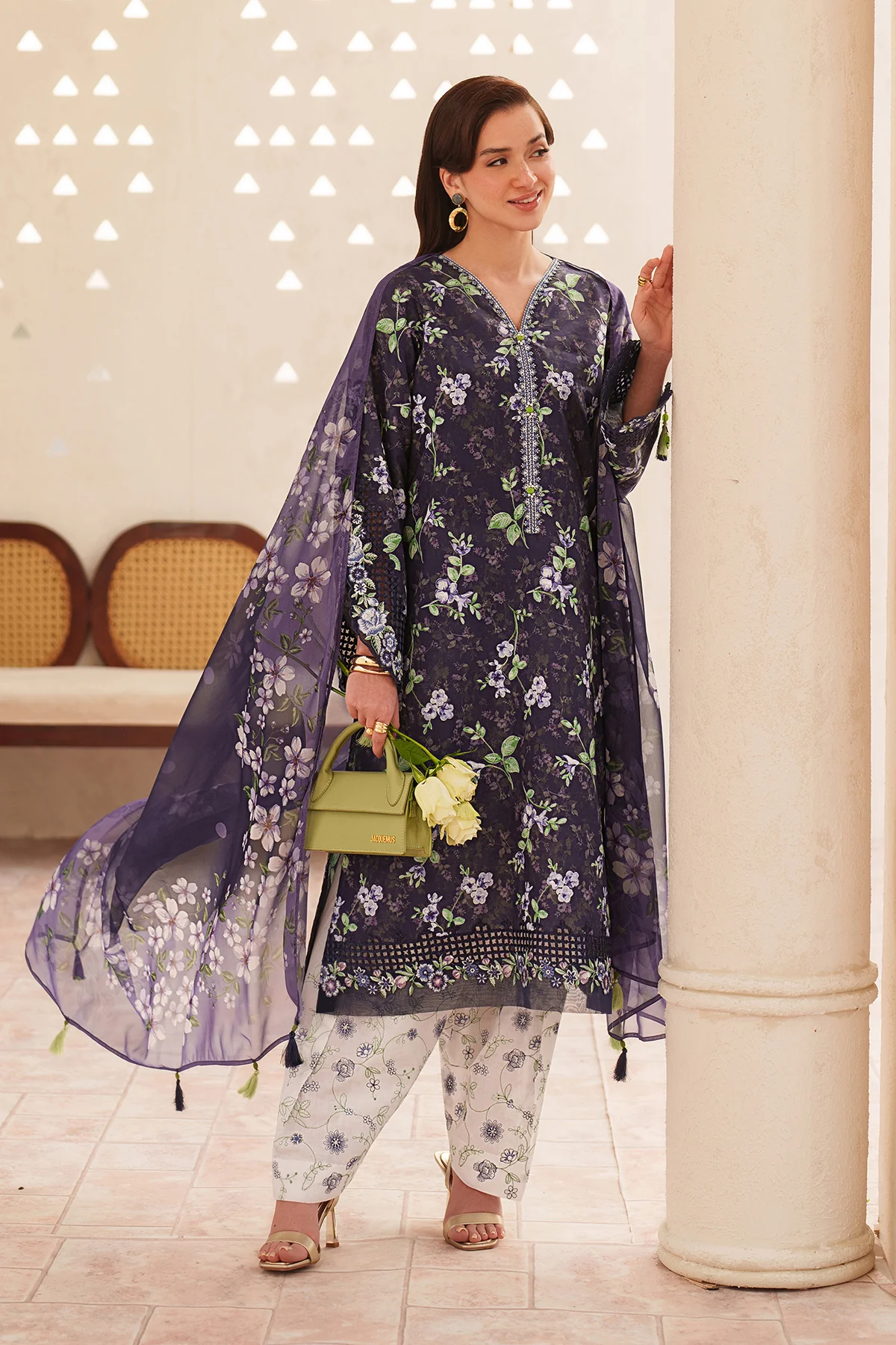 EMBROIDERED LAWN UF-4405 - Image 4