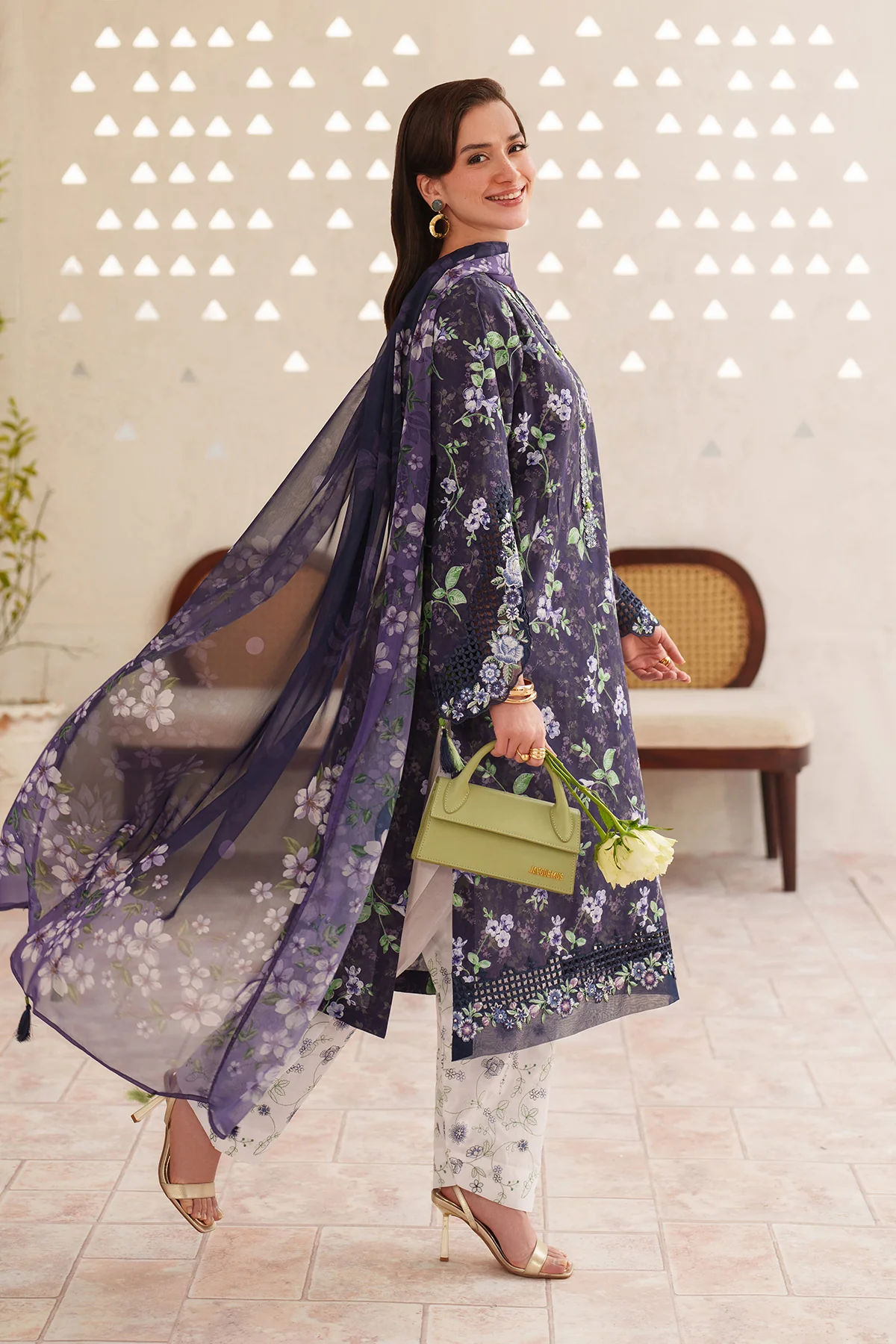 EMBROIDERED LAWN UF-4405 - Image 7