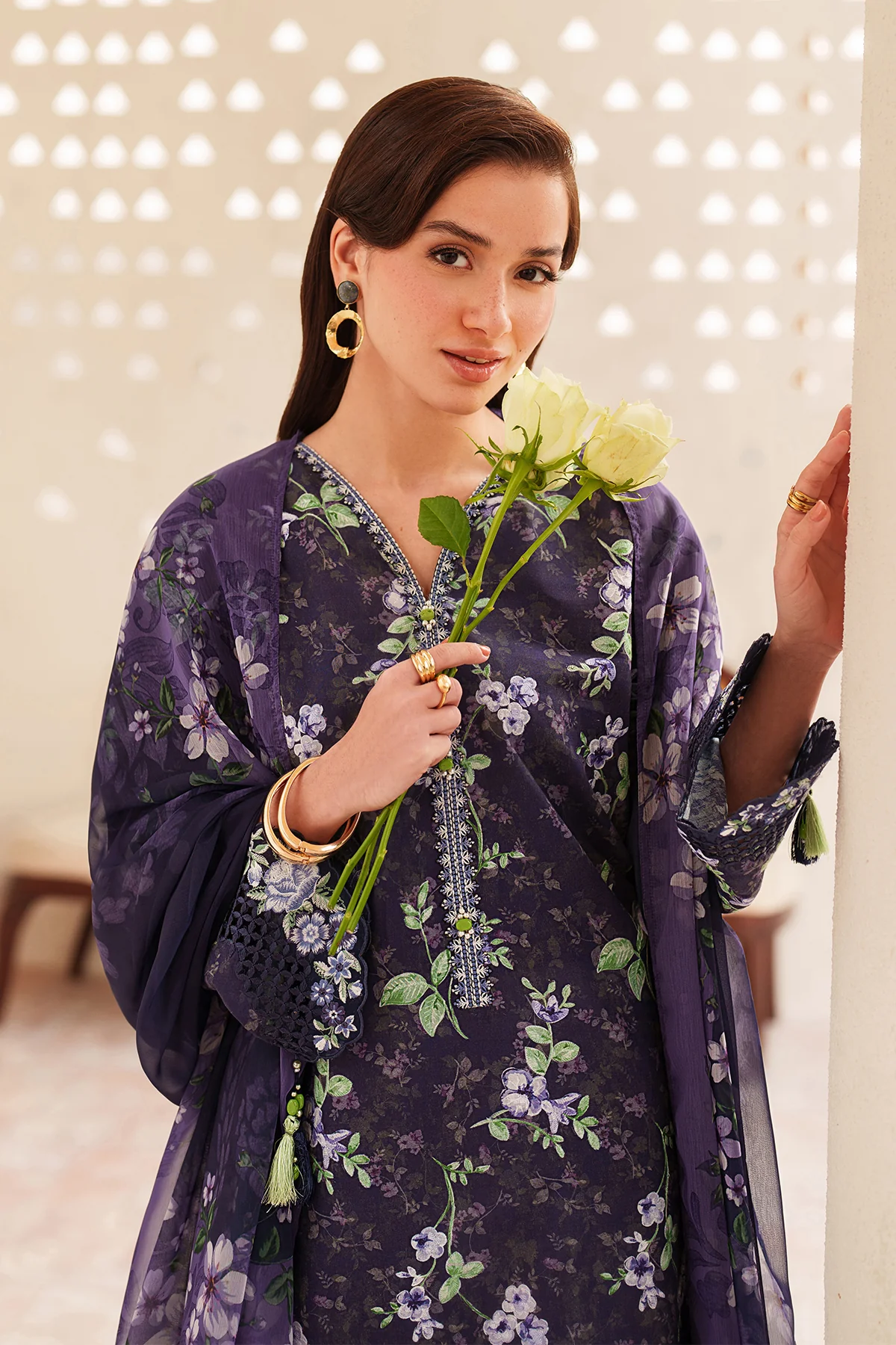 EMBROIDERED LAWN UF-4405 - Image 8