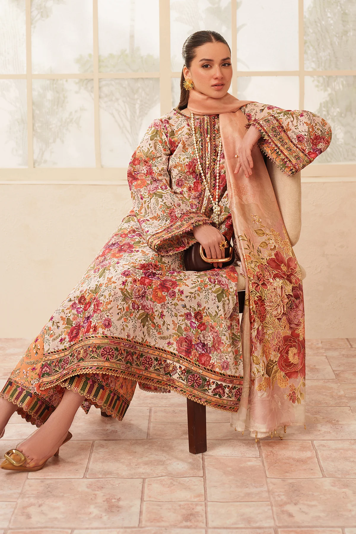 EMBROIDERED LAWN SF-4407 - Image 8
