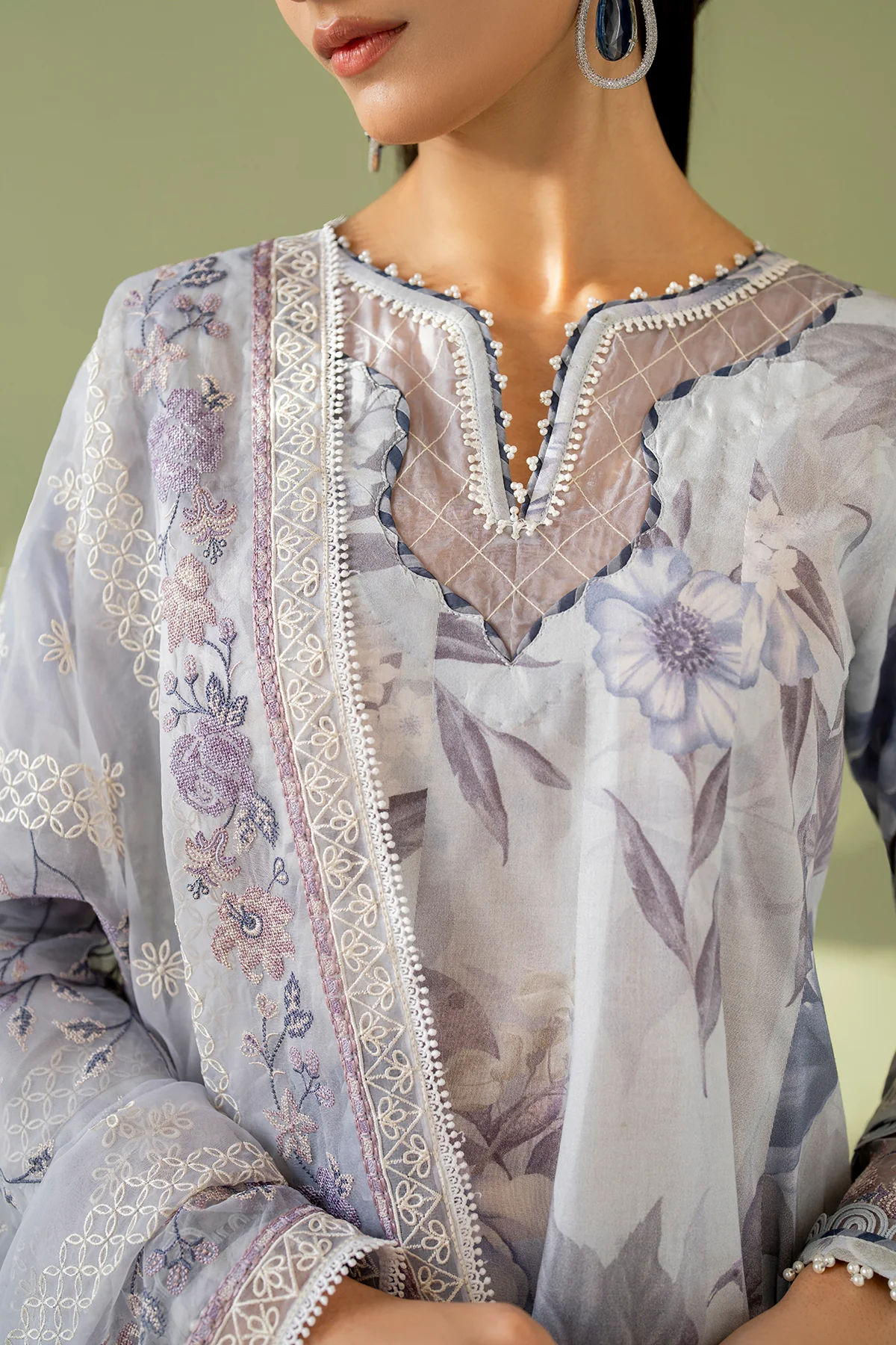 EMBROIDERED LAWN UF-4173 - Image 3