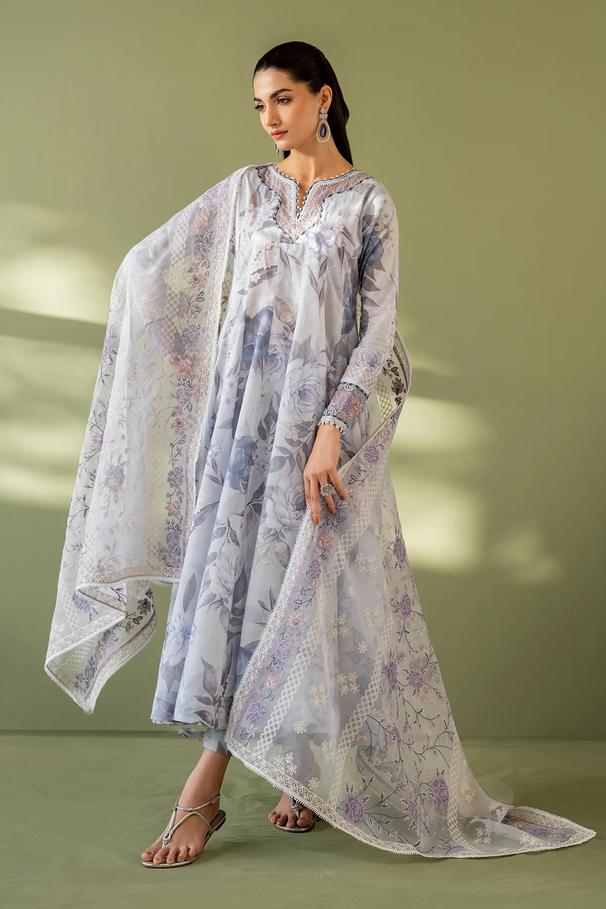 EMBROIDERED LAWN UF-4173 - Image 7
