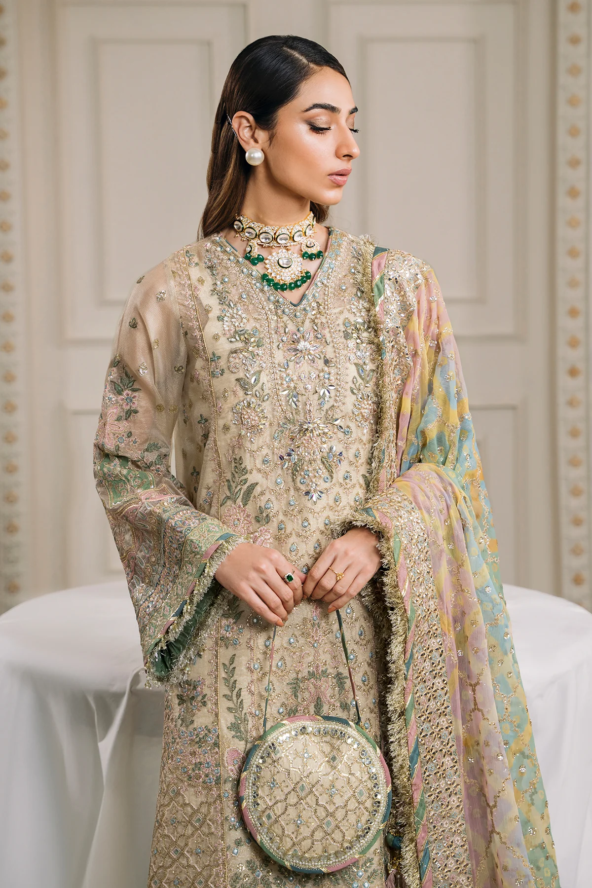 EMBROIDERED MASURI CH12-04 STITCHED - Image 11