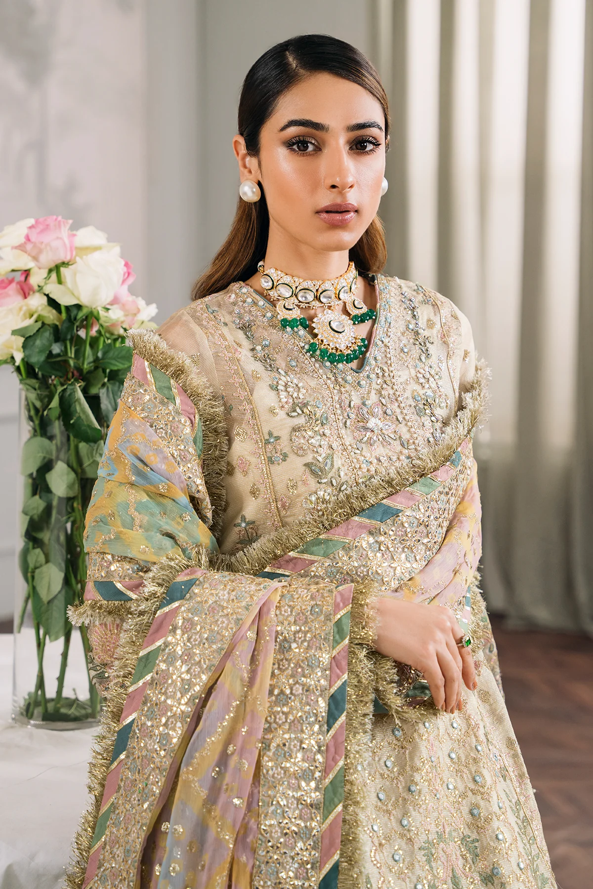 EMBROIDERED MASURI CH12-04 STITCHED - Image 12