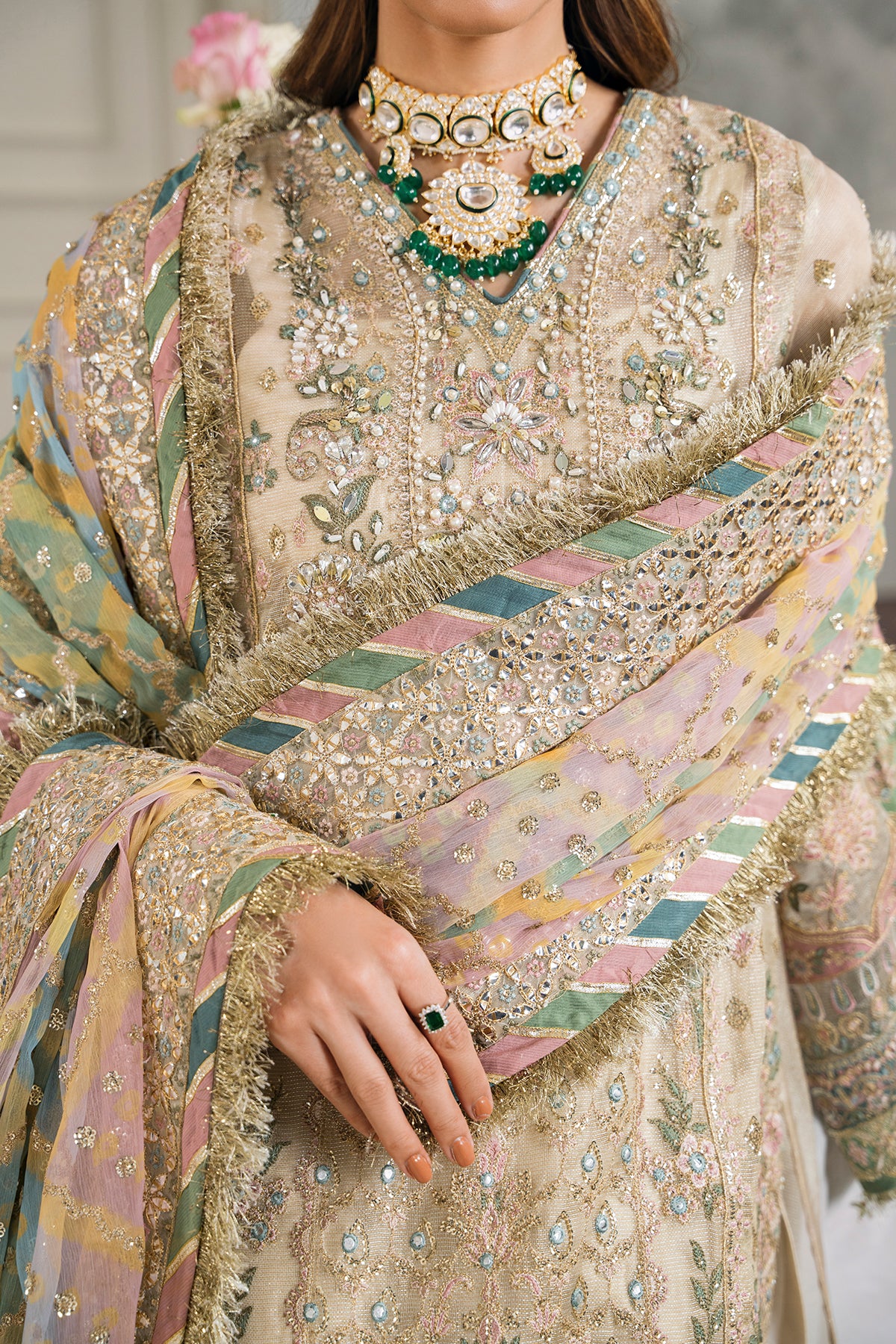 EMBROIDERED MASURI CH12-04 STITCHED - Image 16