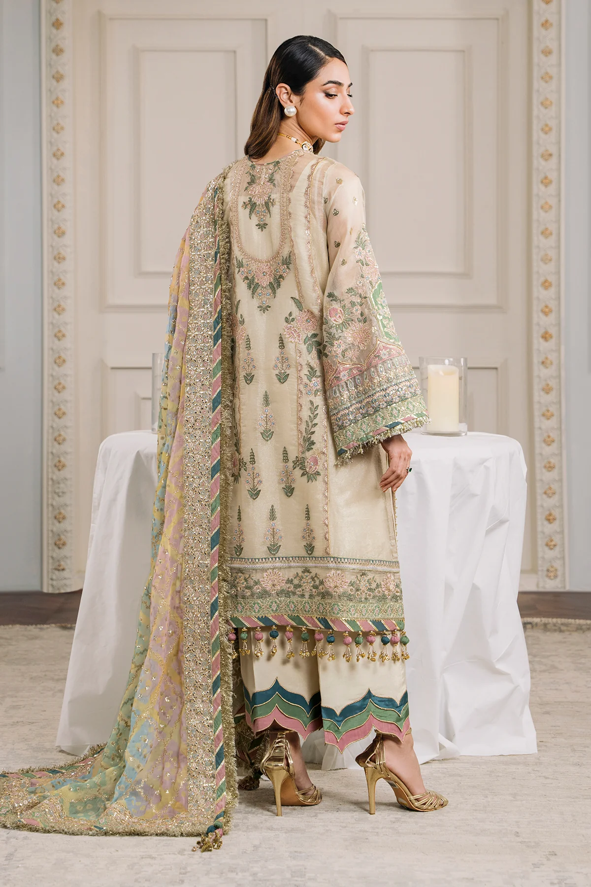 EMBROIDERED MASURI CH12-04 STITCHED - Image 5