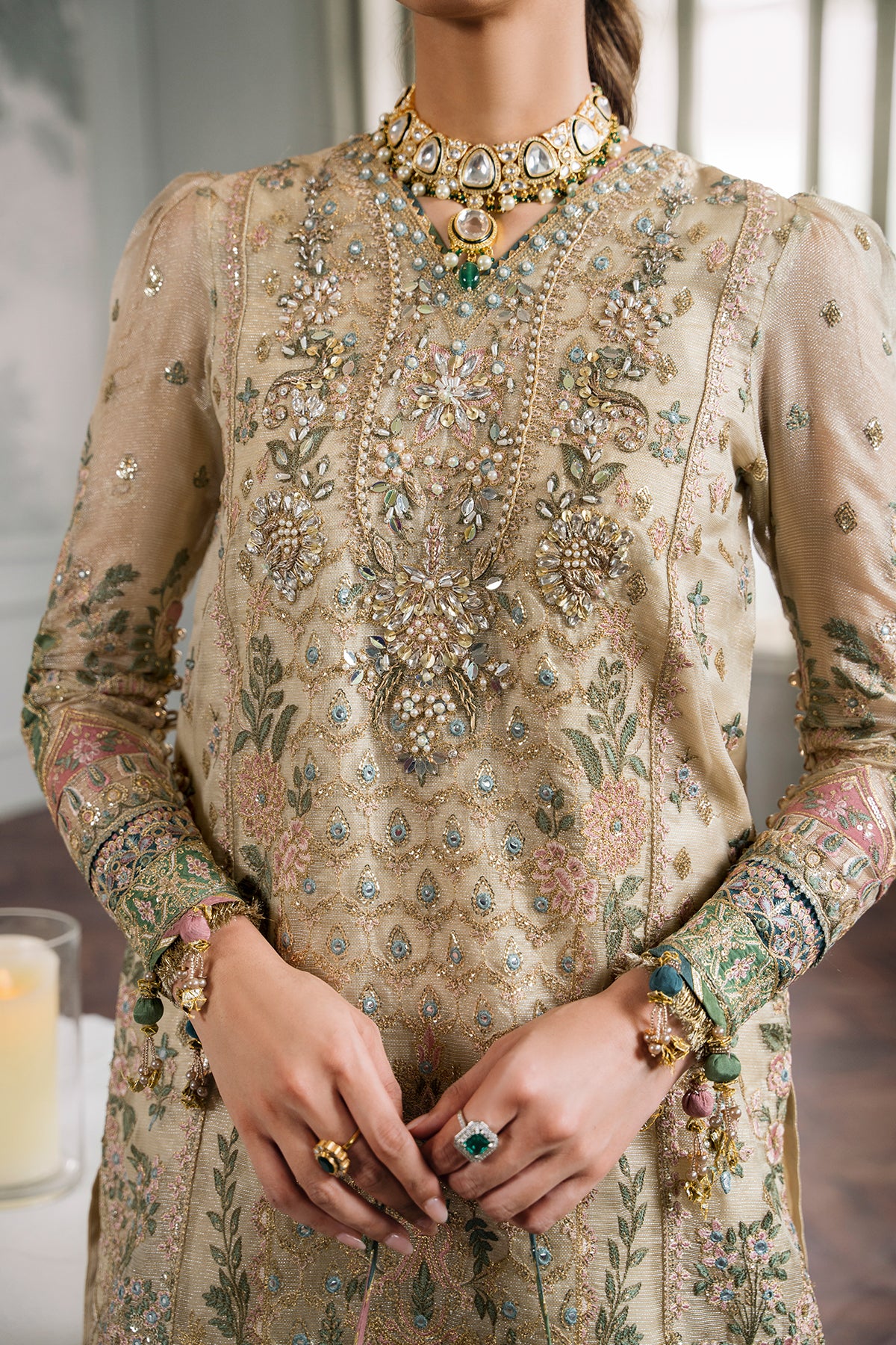 EMBROIDERED MASURI CH12-04 STITCHED - Image 7