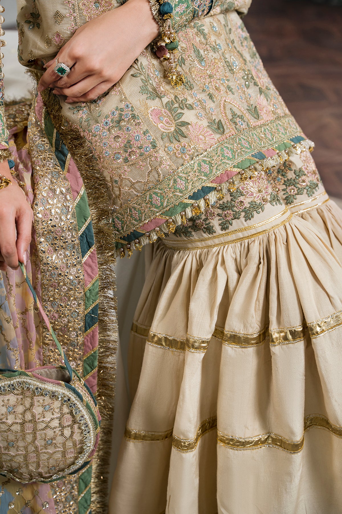 EMBROIDERED MASURI CH12-04 STITCHED - Image 9