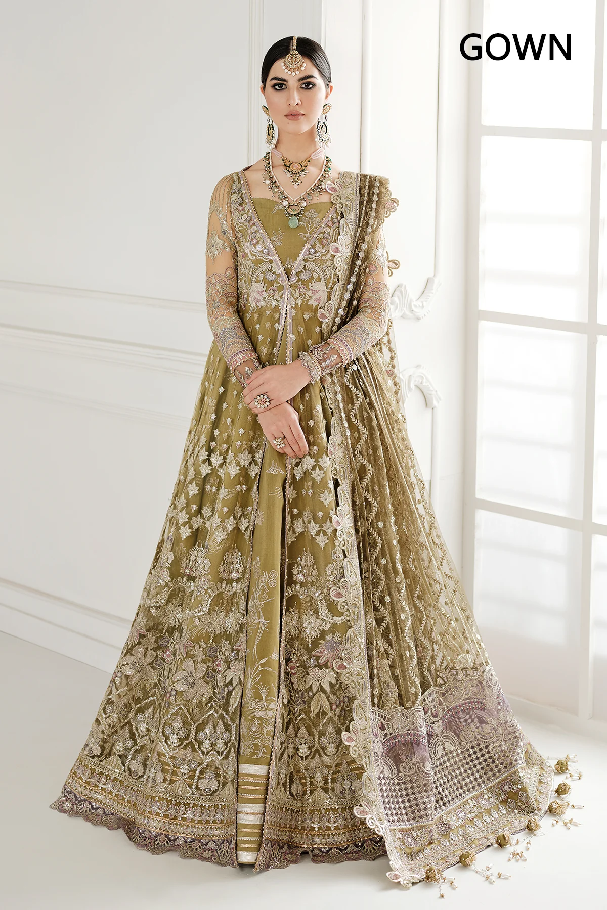 EMBROIDERED NET CH10-02 STITCHED - Image 4